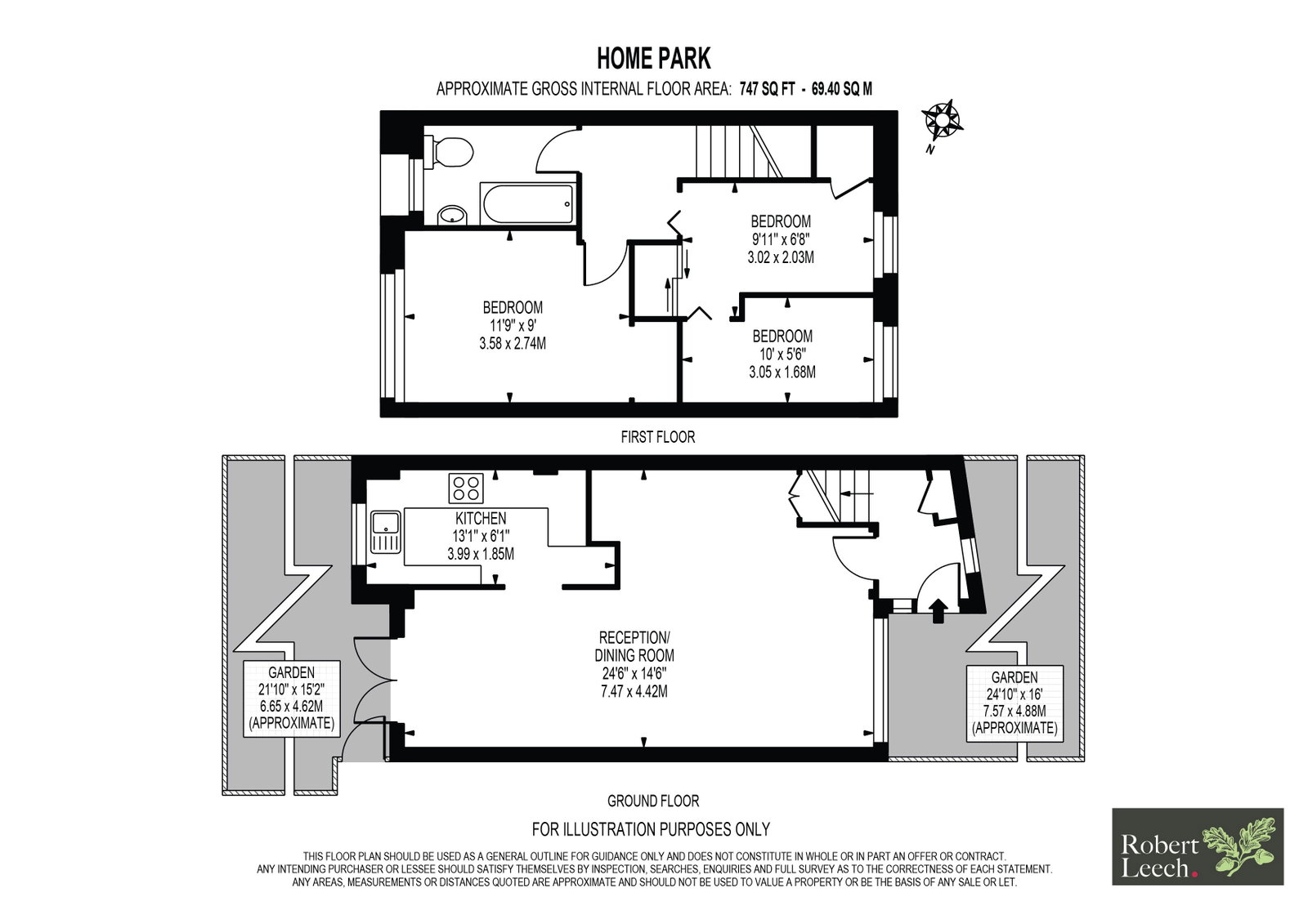 56, Home Park, Oxted floorplan