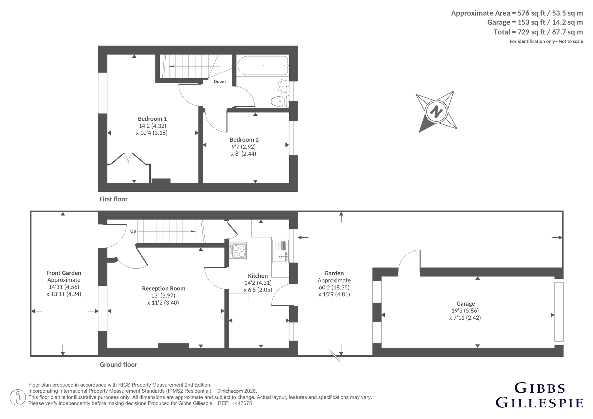 24, Fowlers Walk, Ealing floorplan