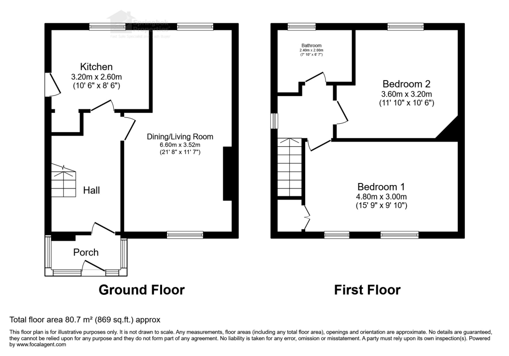 38, Vinery Grove, Denton floorplan