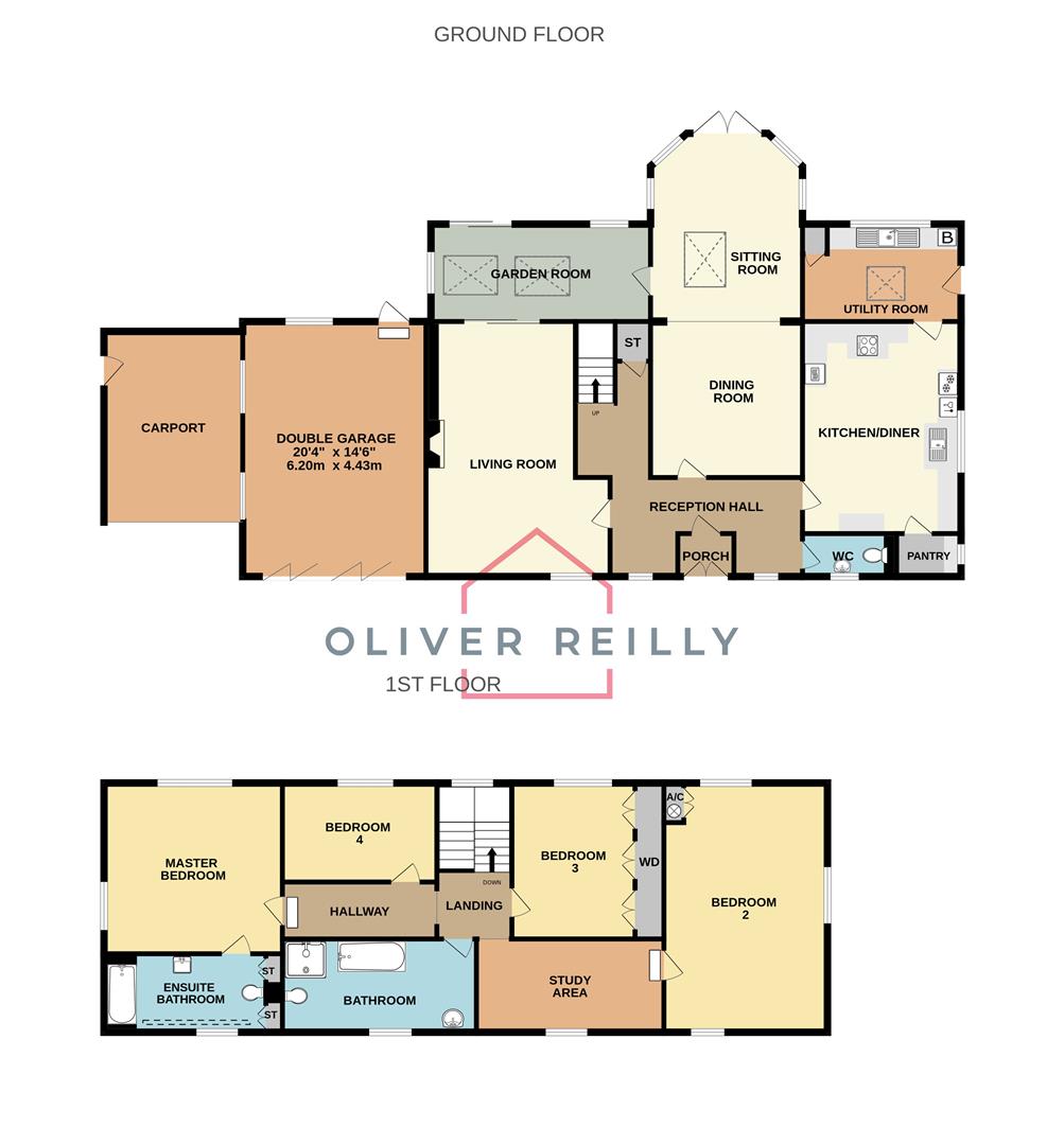 Woodhill Farmhouse, 38/40, Woodhill Road, Newark floorplan