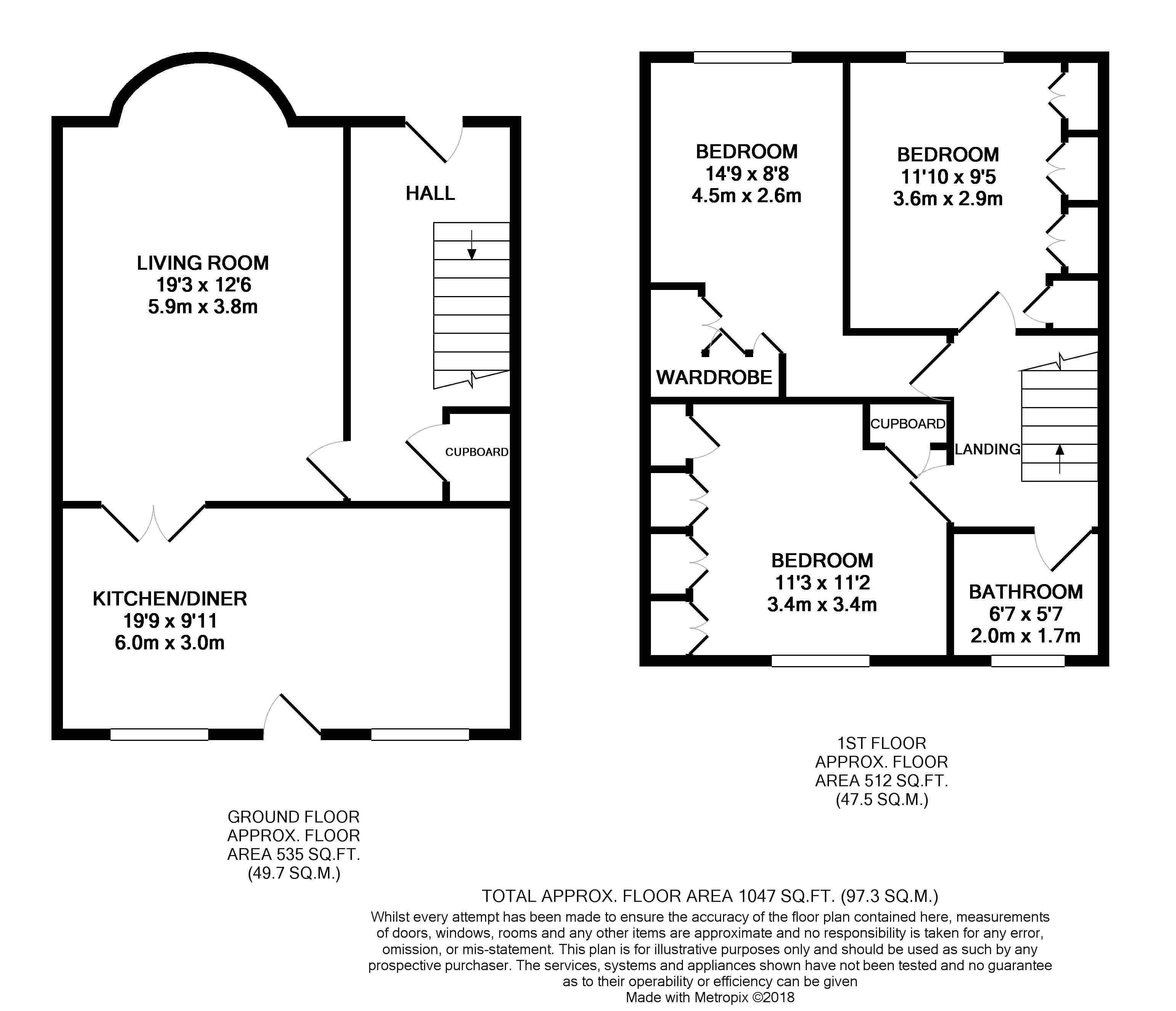 3 Bedrooms End terrace house for sale in Honeywell Crescent, Chapelhall, Airdrie ML6