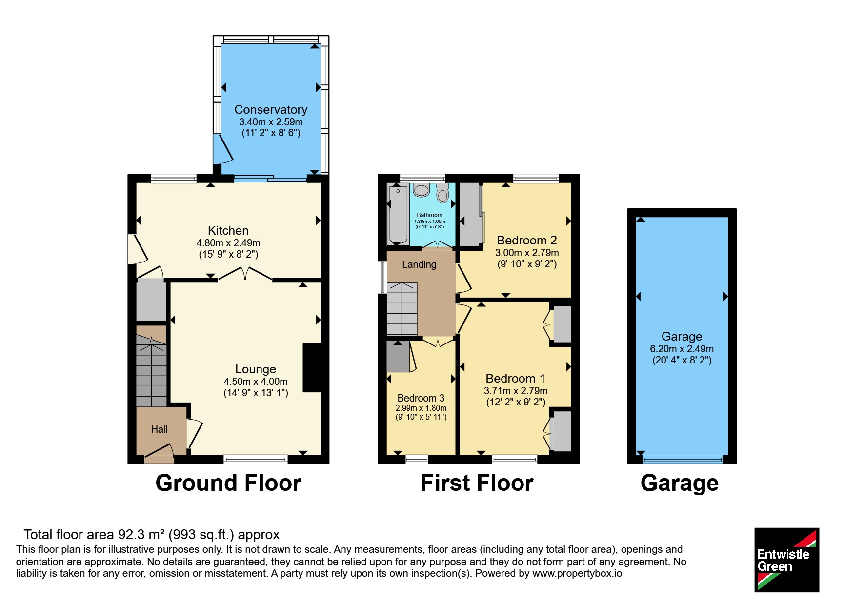 5, Boothroyden Close, Manchester floorplan