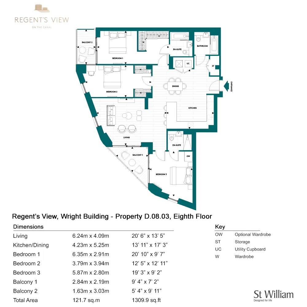 Pritchards Road, London floorplan