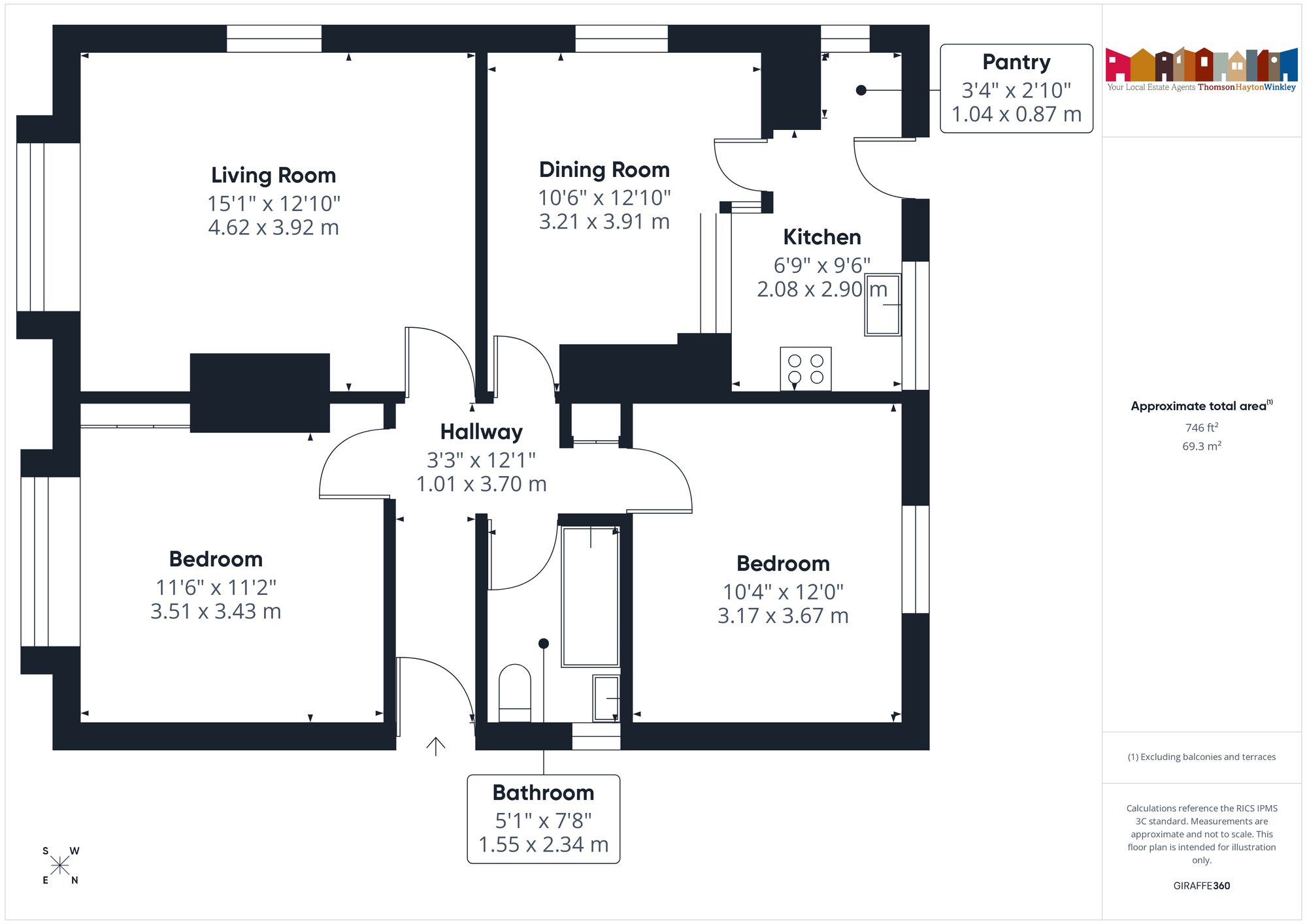 6 Horncop Lane, Kendal floorplan