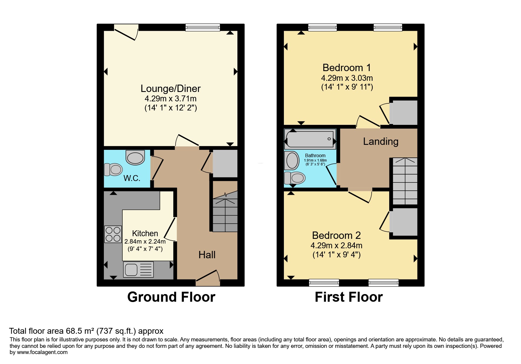42, Friesian Way, Uttoxeter floorplan