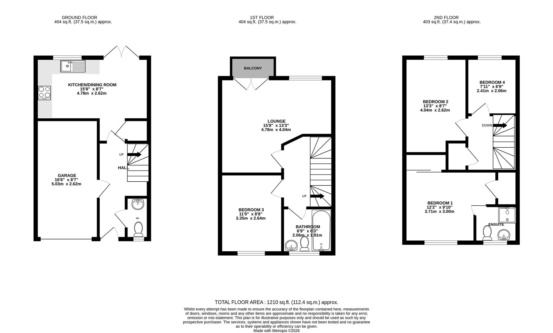 21, Redhill Park, Hull floorplan