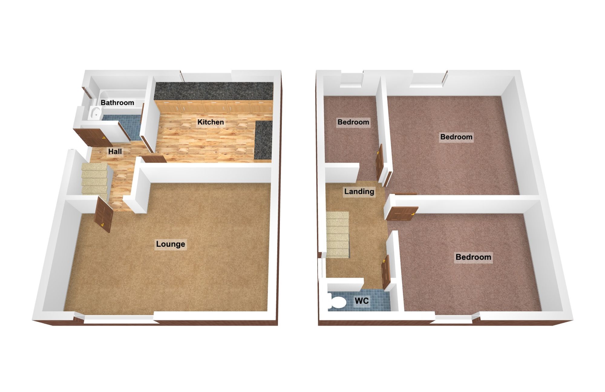 24 Heol Elfed, Maesteg floorplan