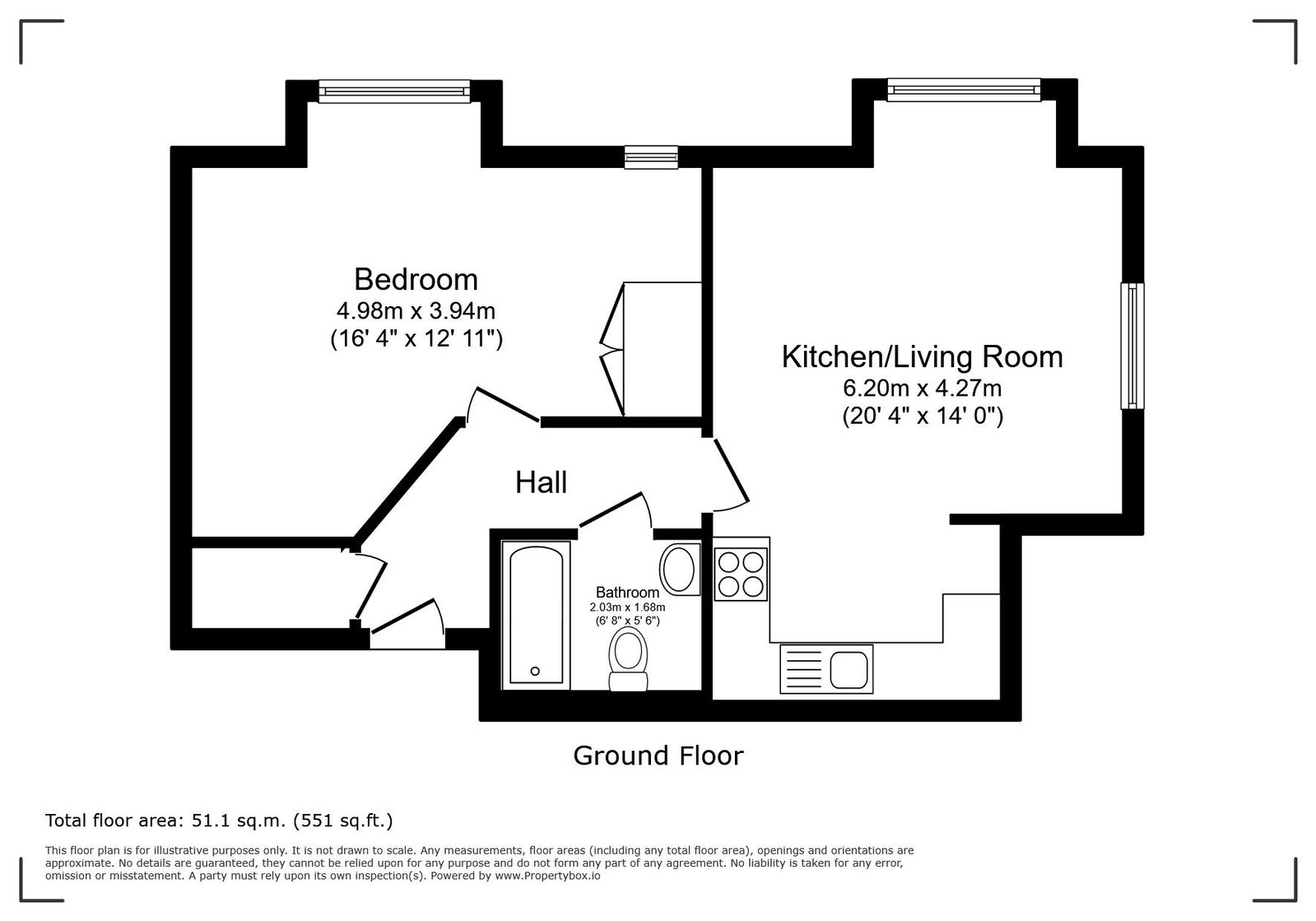 Bennett Court, Horsham floorplan