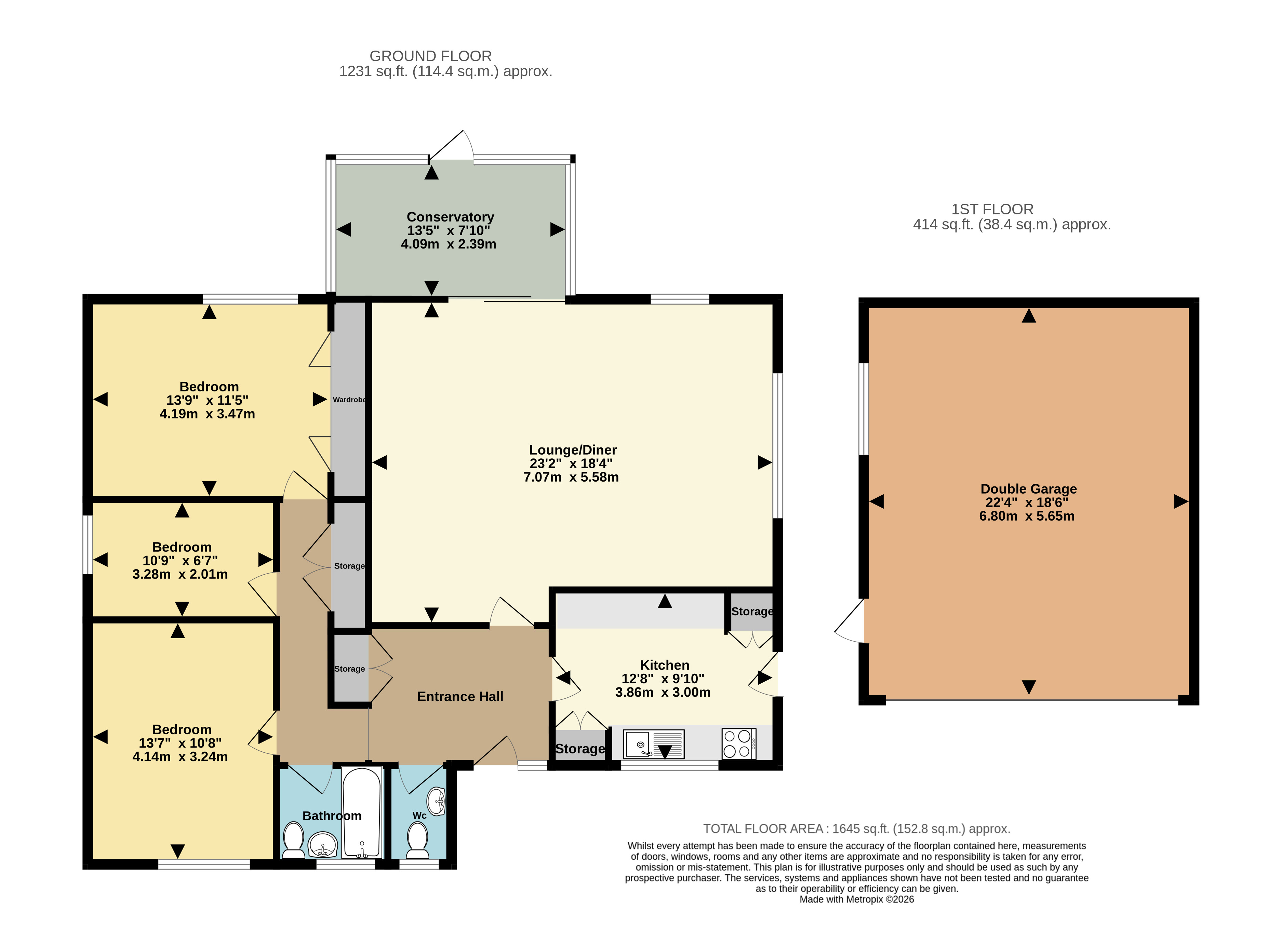 1, Birch Court, Canterbury floorplan