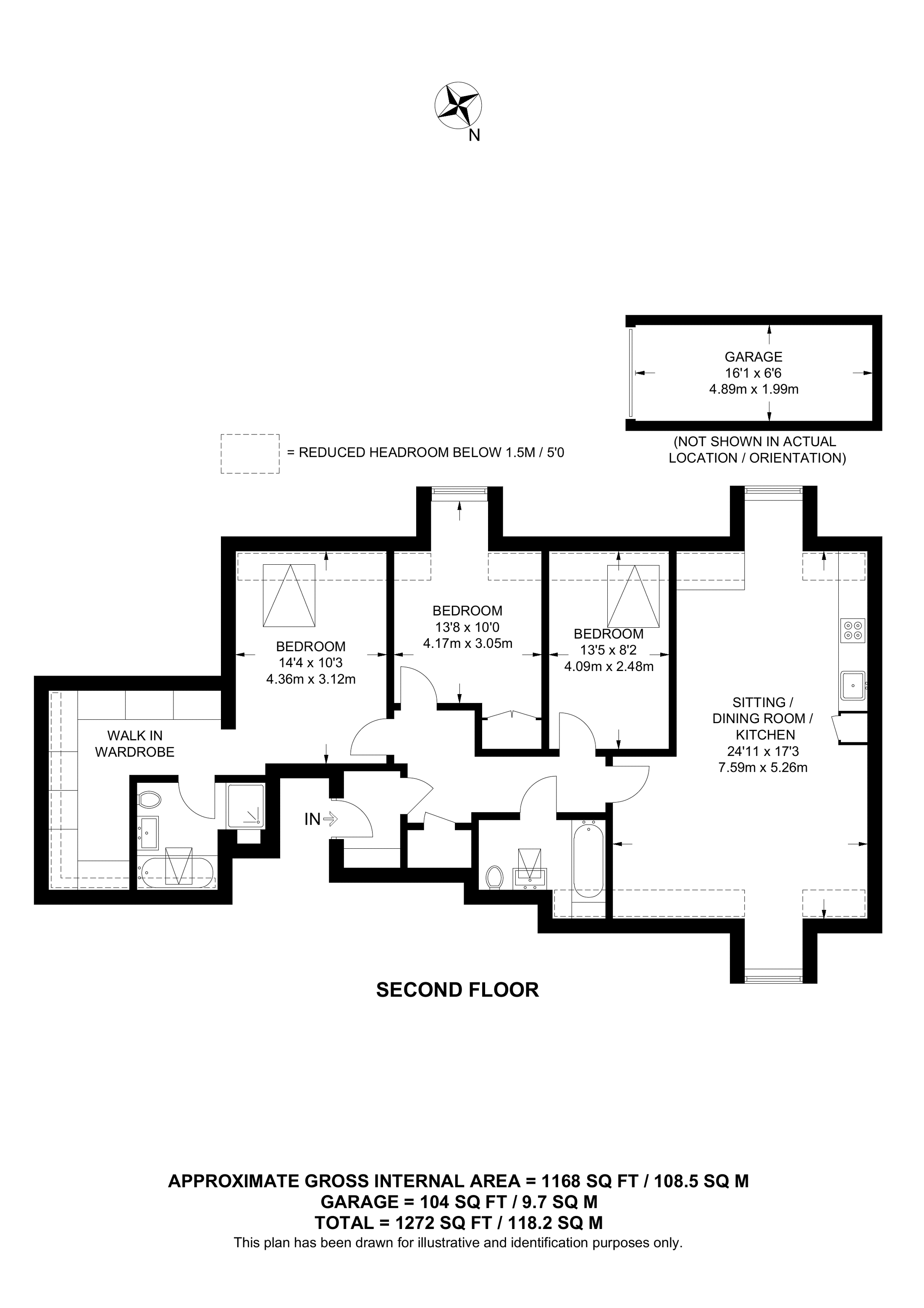 Brandon House, Bushey floorplan