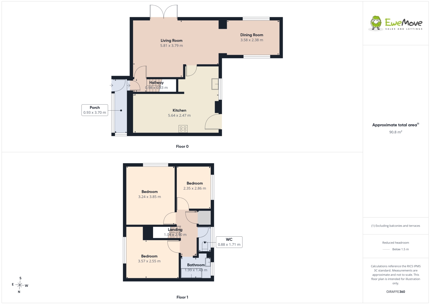 41, Silverton Close, Hyde floorplan