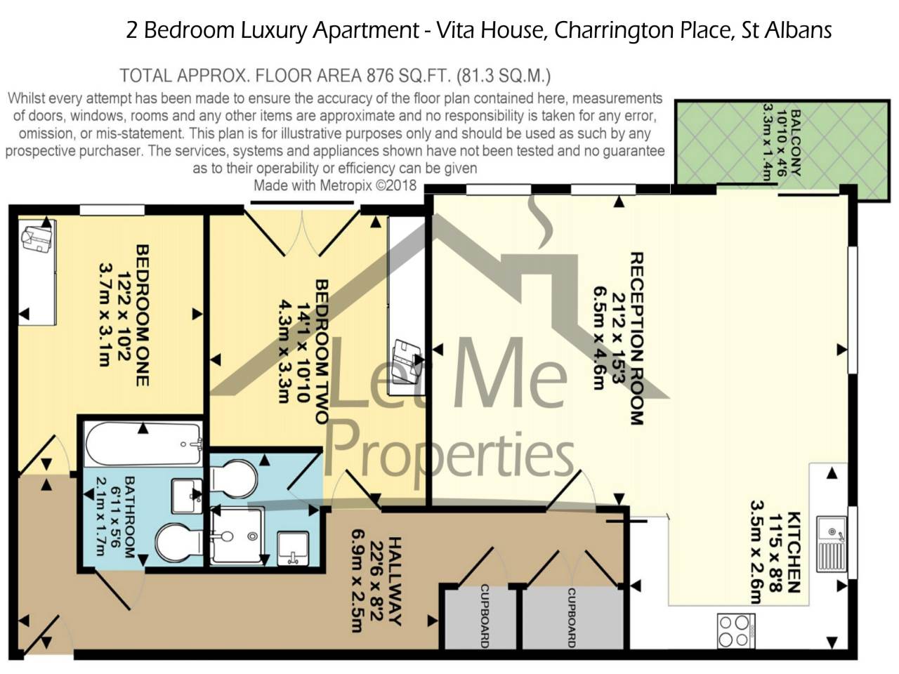 2 Bedrooms Flat to rent in Vita House, Charrington Place, St. Albans AL1