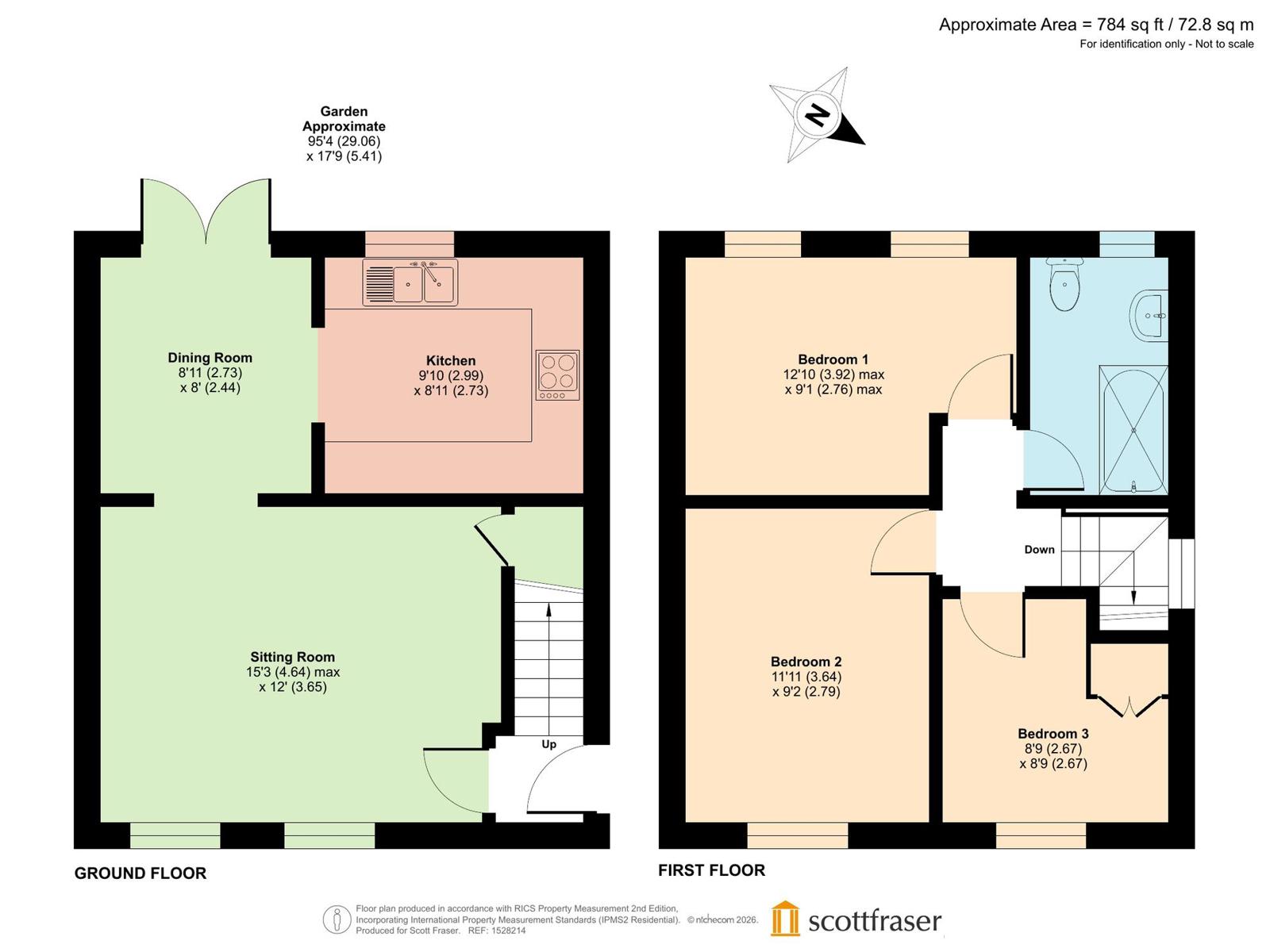 27, Bulan Road, Oxford floorplan