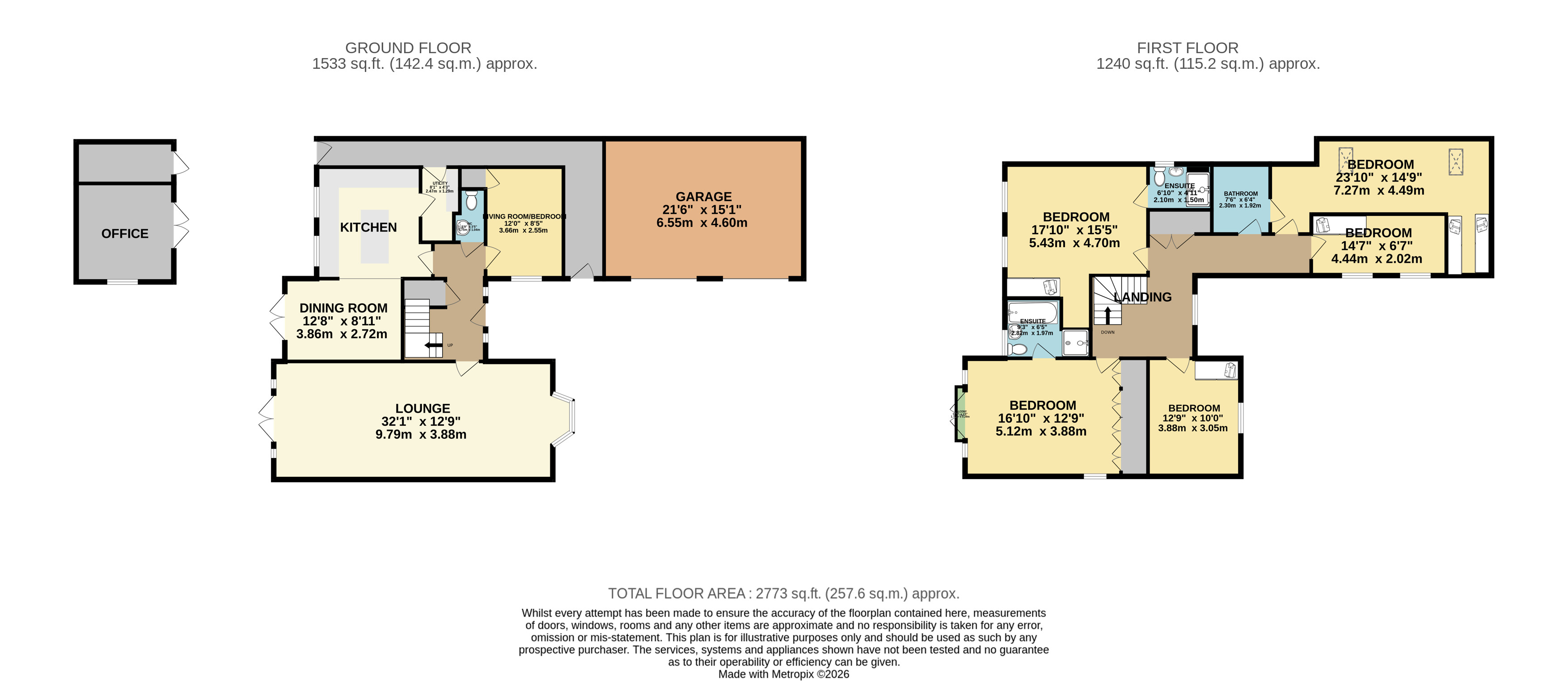 5, Clapham Avenue, Leeds floorplan
