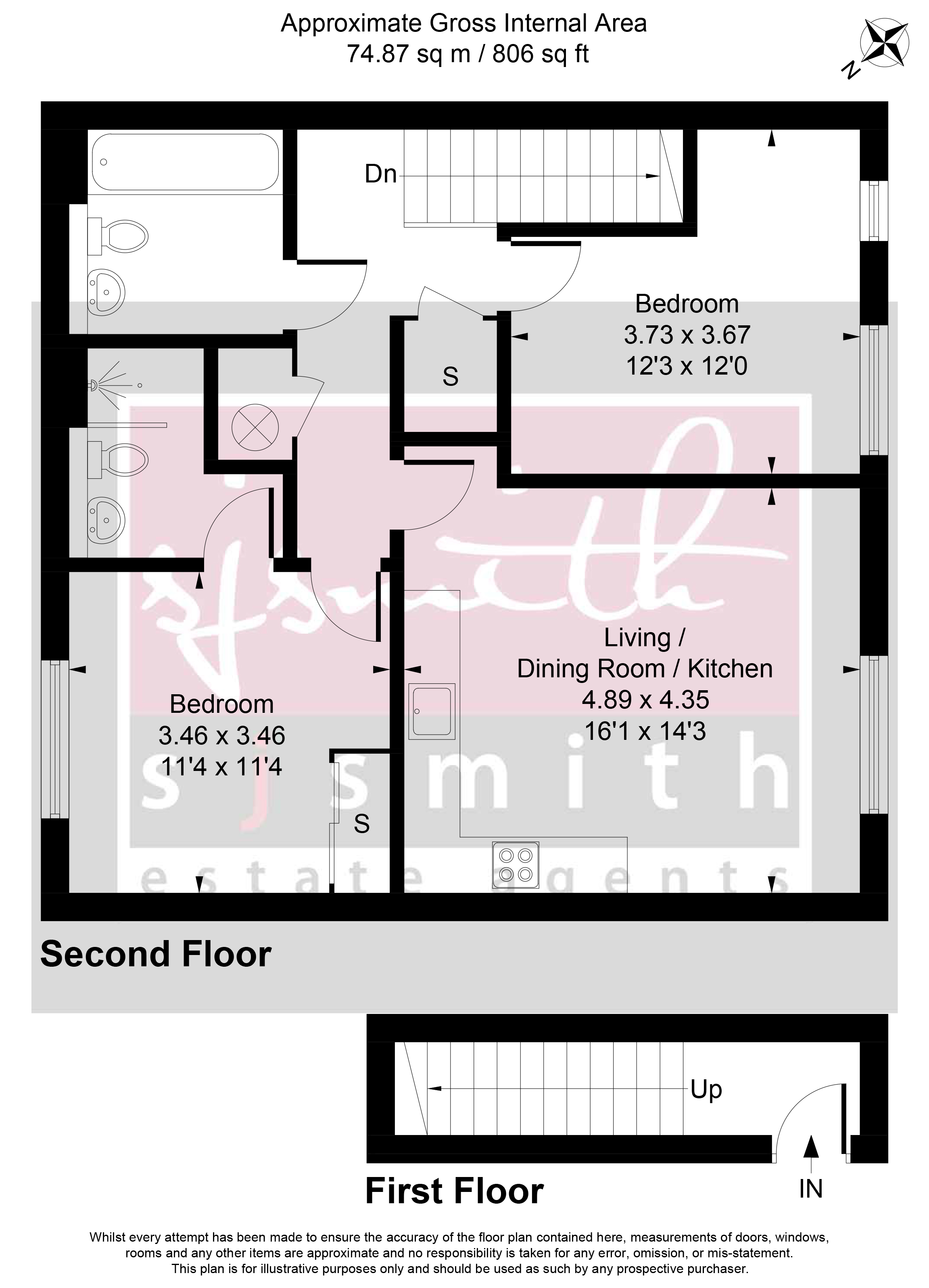 Springs Close, Staines-upon-Thames floorplan