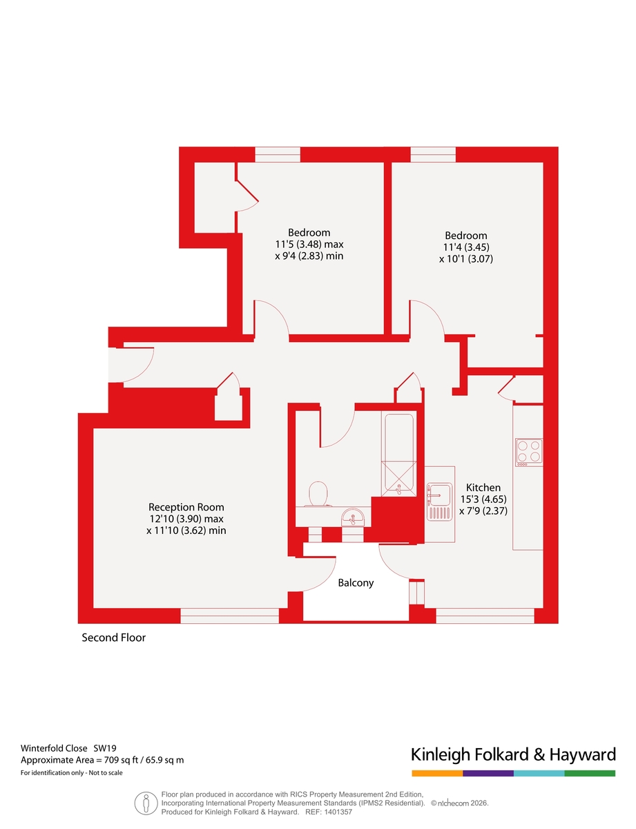5, Winterfold Close, Southfields floorplan