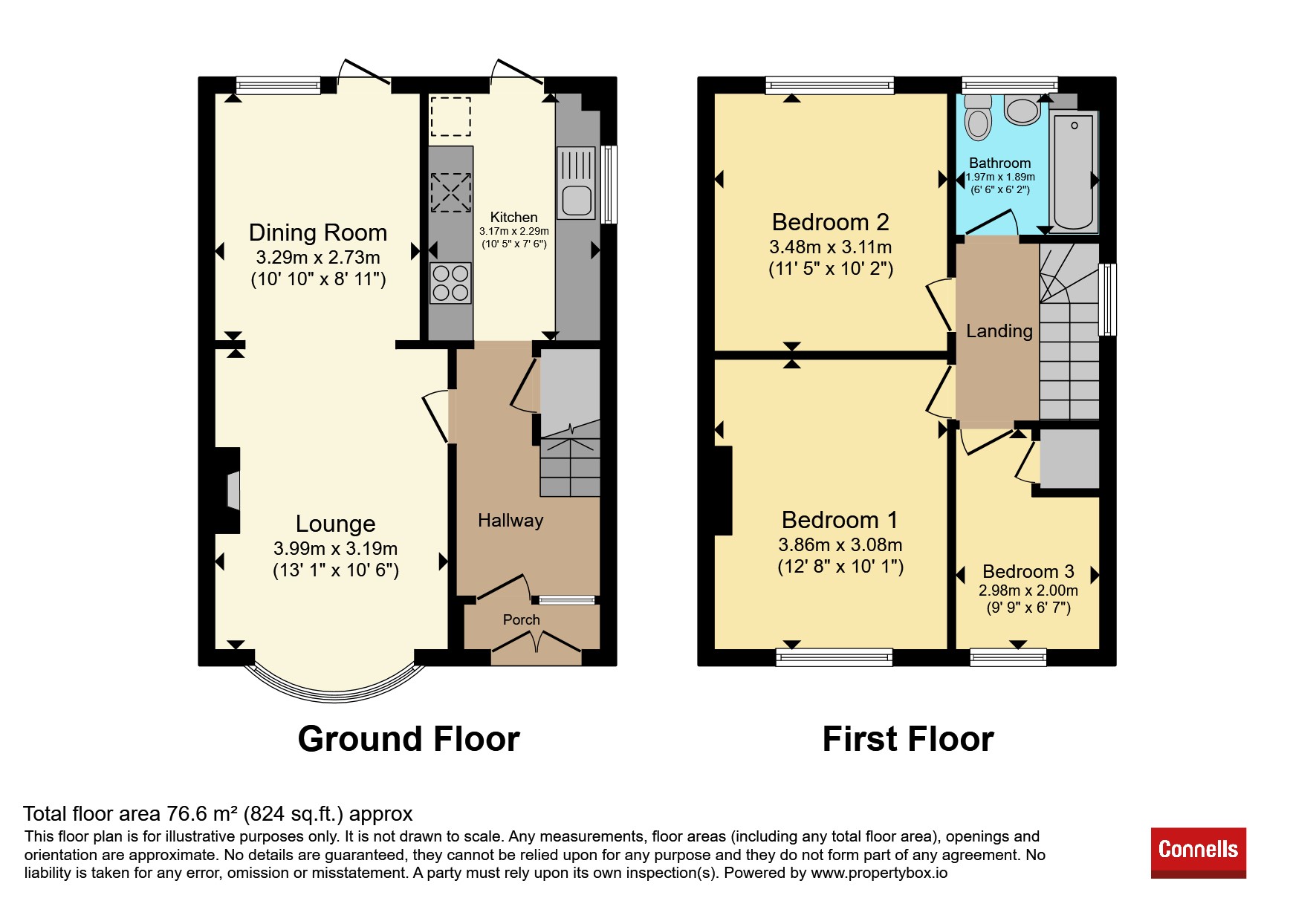 41, Cotton Close, Leicester floorplan