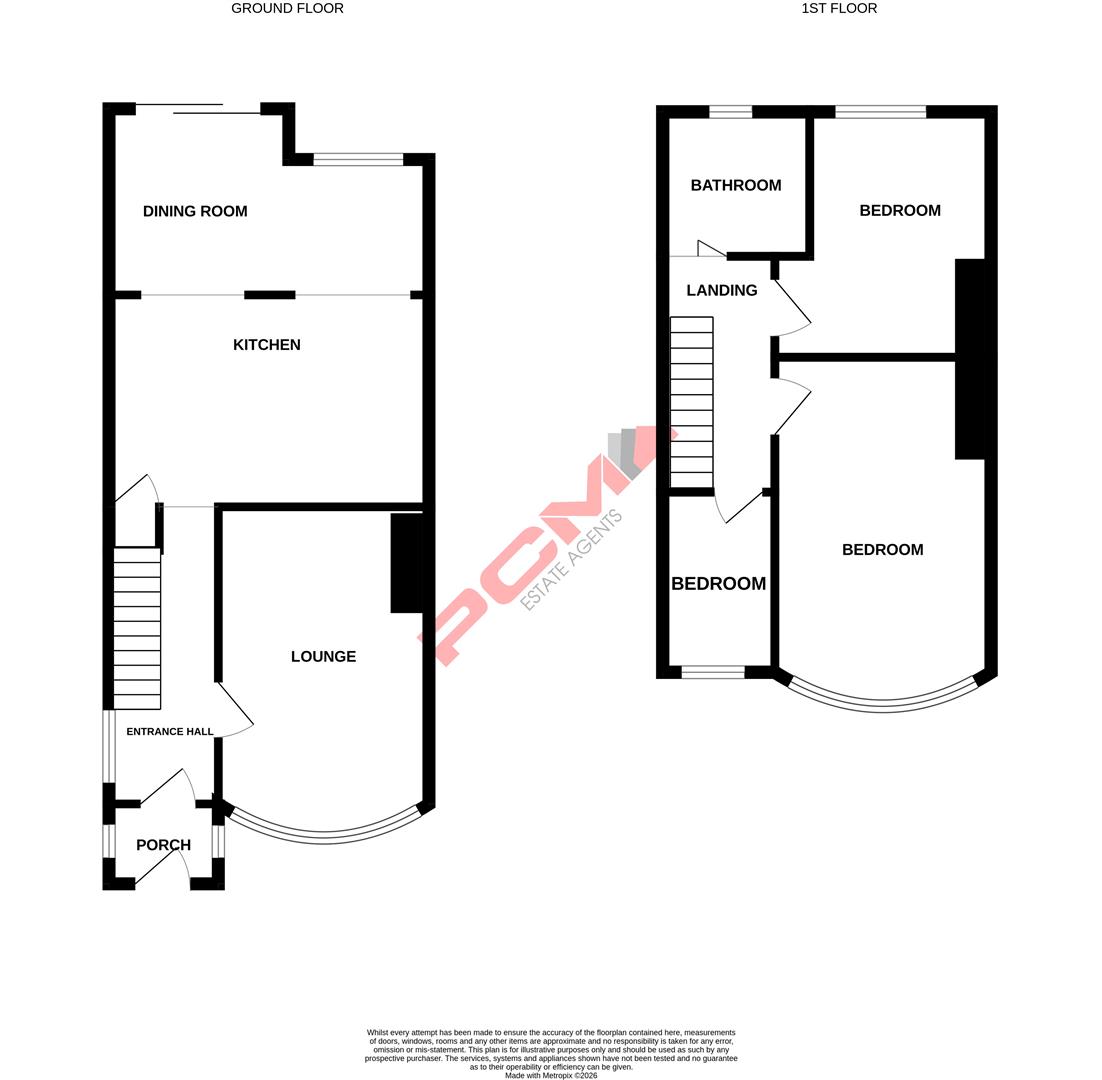 71, Parker Road, Hastings floorplan