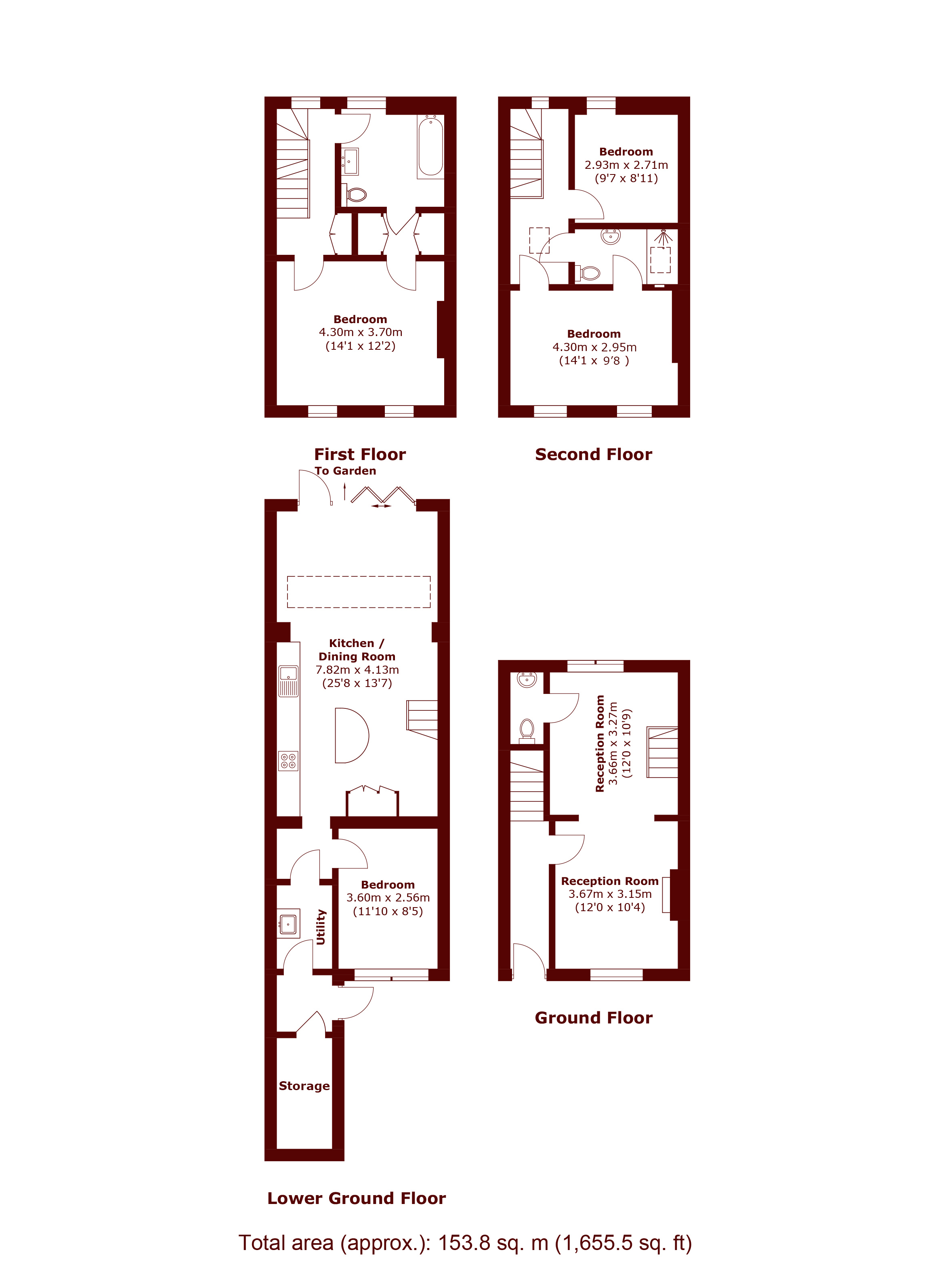 39, Mornington Crescent, London floorplan