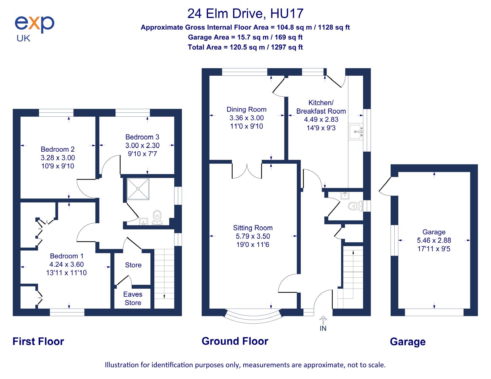 24, Elm Drive, Beverley floorplan