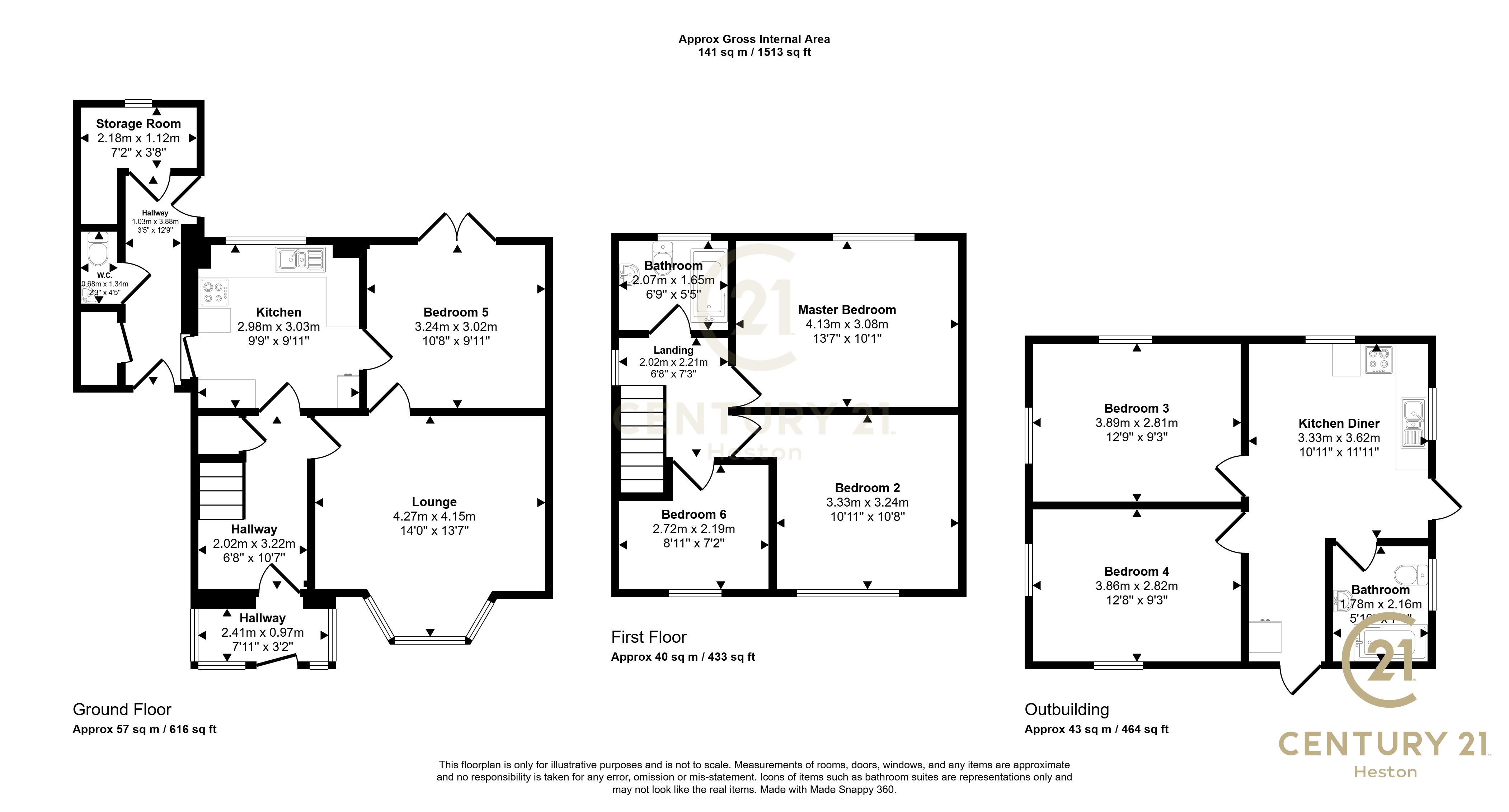 15, Norman Crescent, HOUNSLOW floorplan