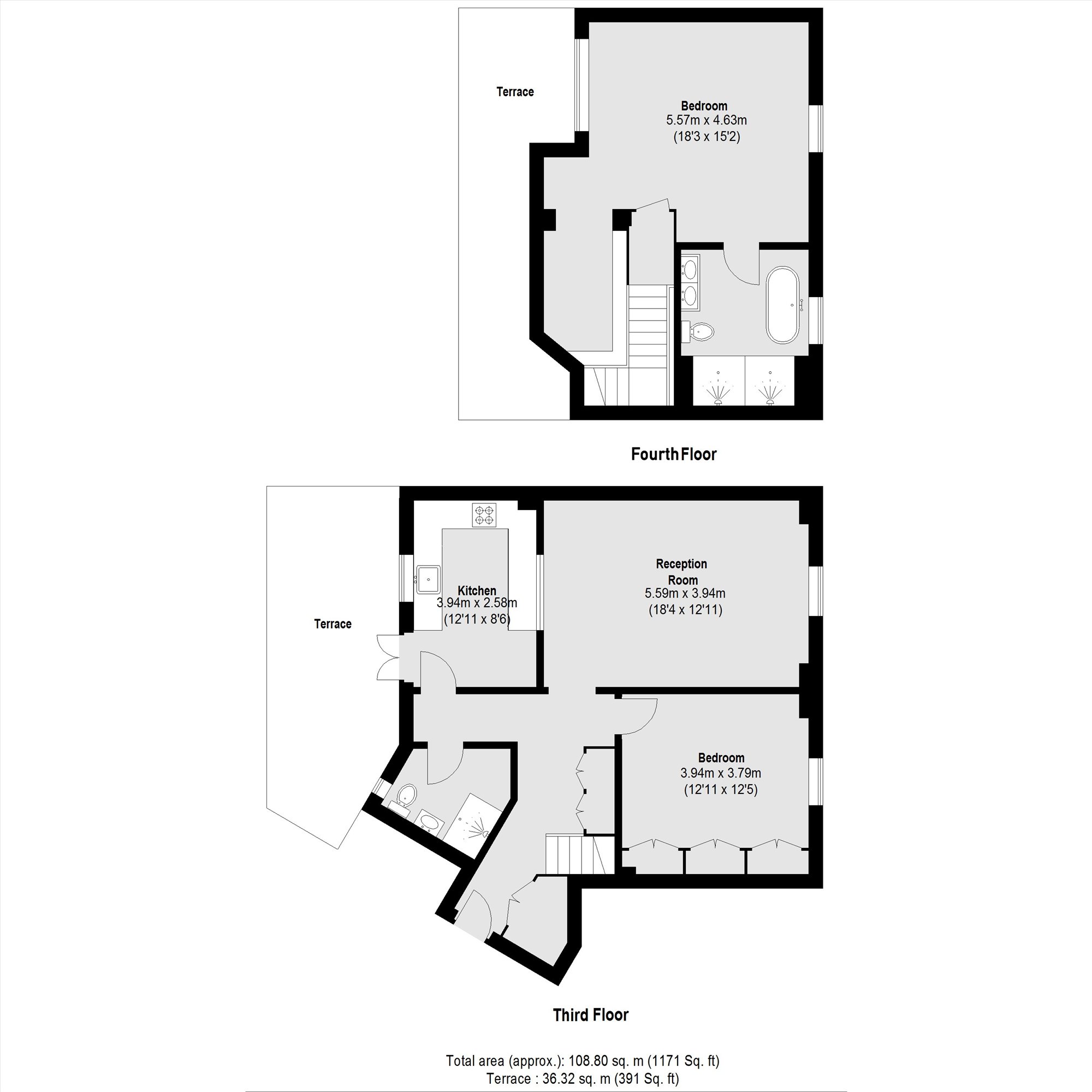 29, Carlyle Court, London floorplan