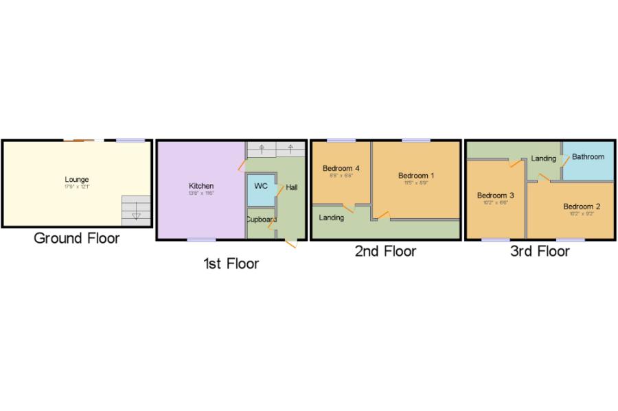 34, Falcon Avenue, Milton Keynes floorplan