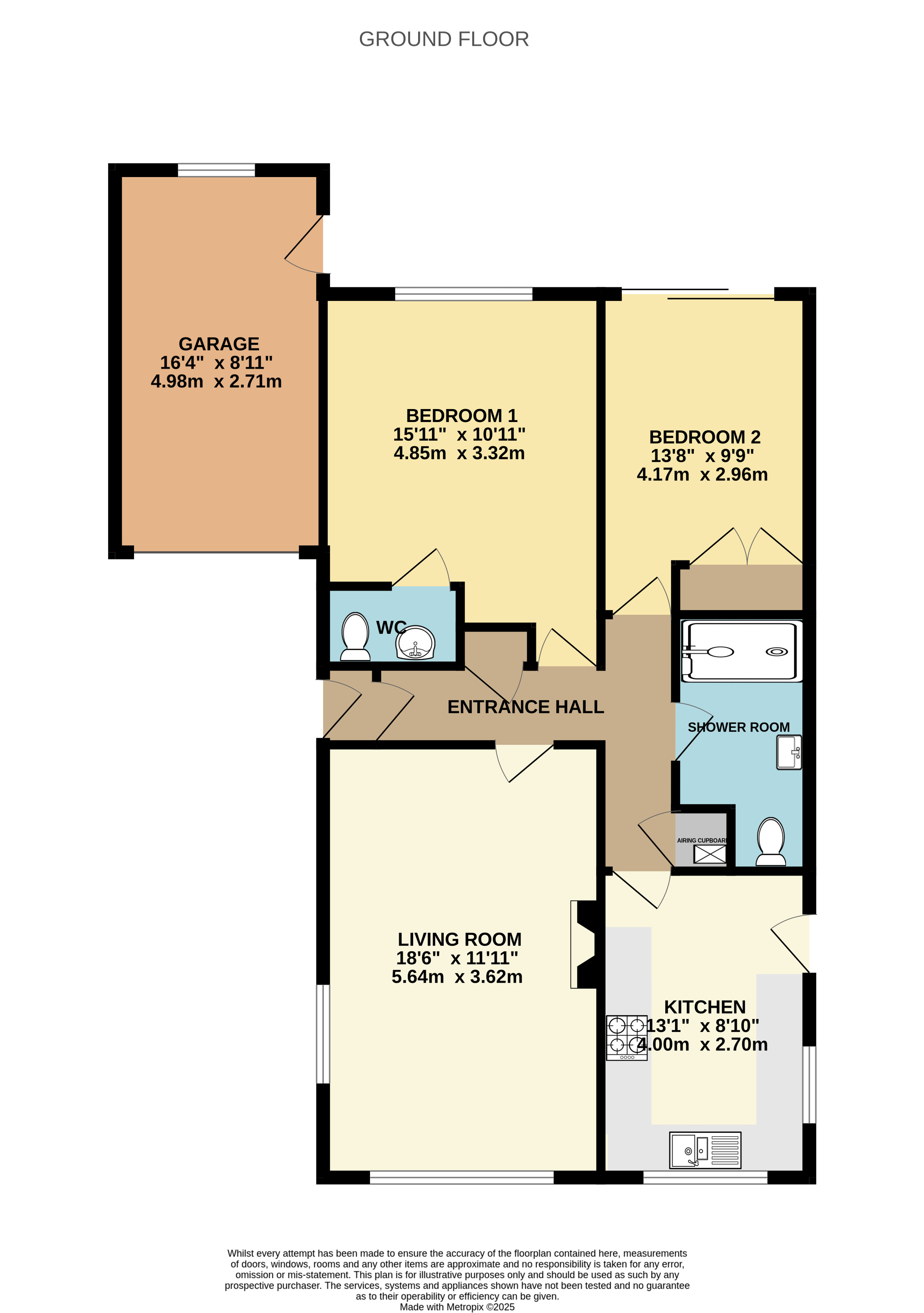 33, Venborough Close, Seaton floorplan
