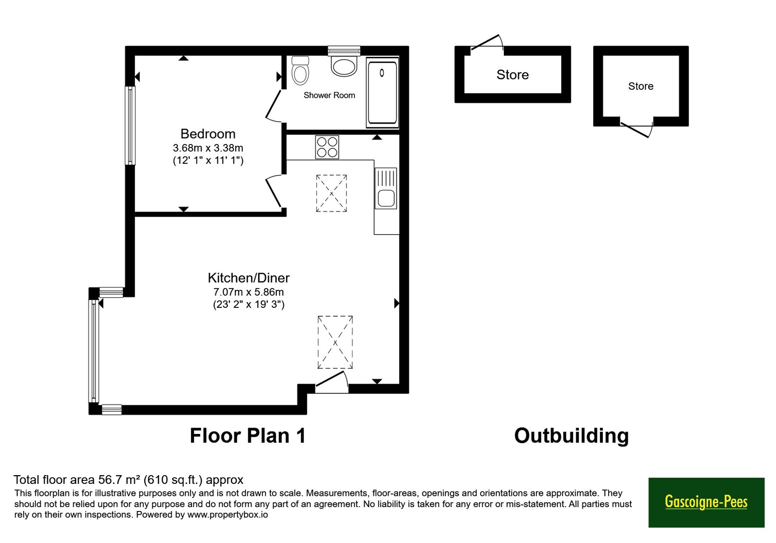 9, Church View Close, Godalming floorplan