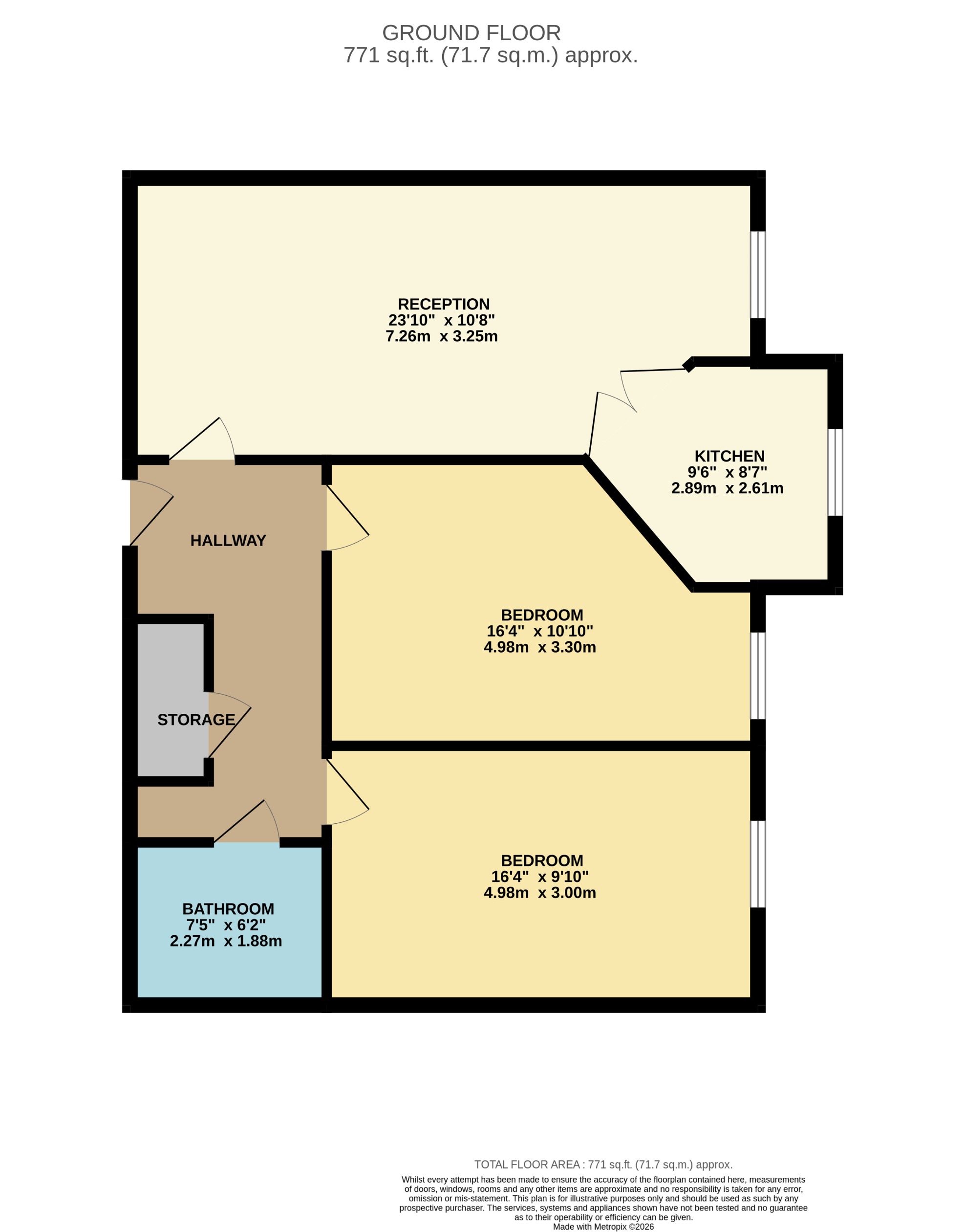 110 Glendower Court, Velindre Road, Cardiff floorplan