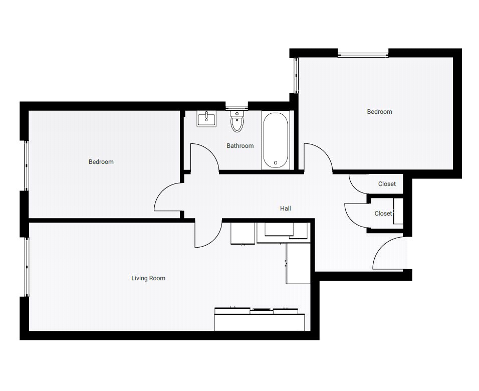 Holden Road, London floorplan