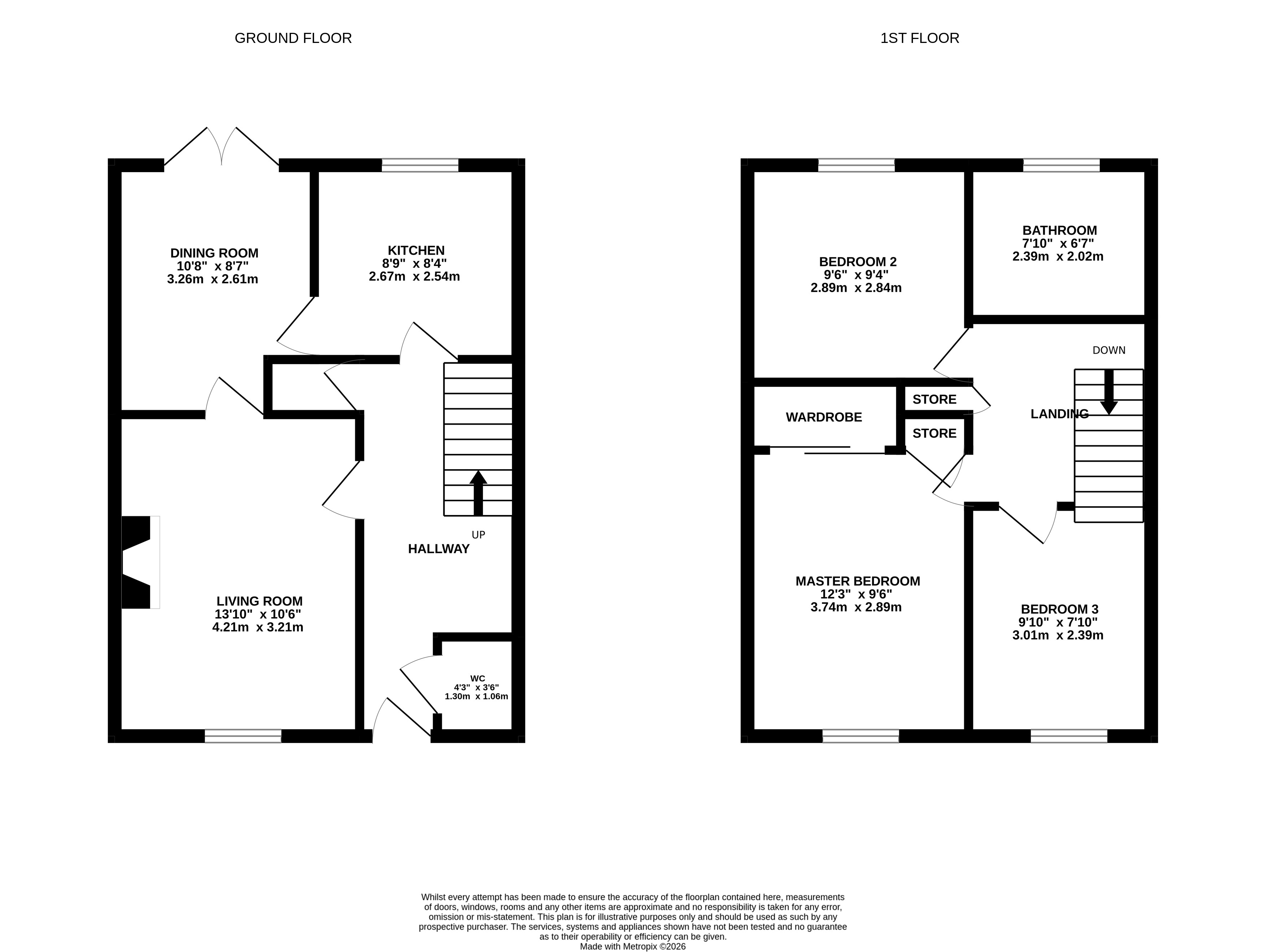 11, Reaper Close, Warrington floorplan
