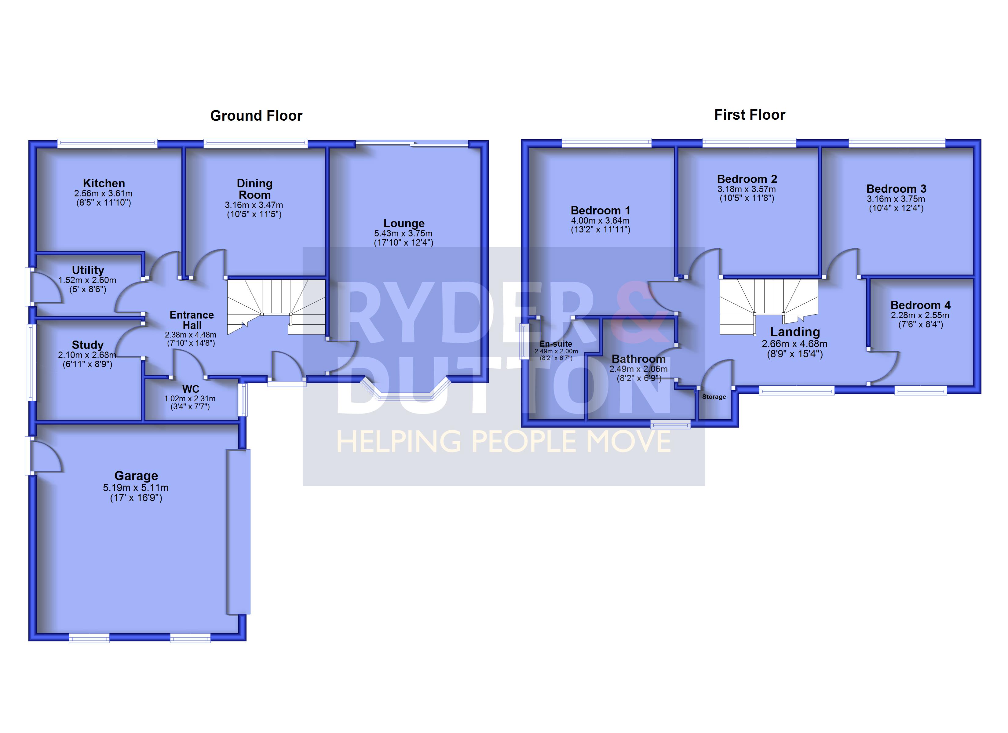 22, Farmstead Close, Failsworth floorplan