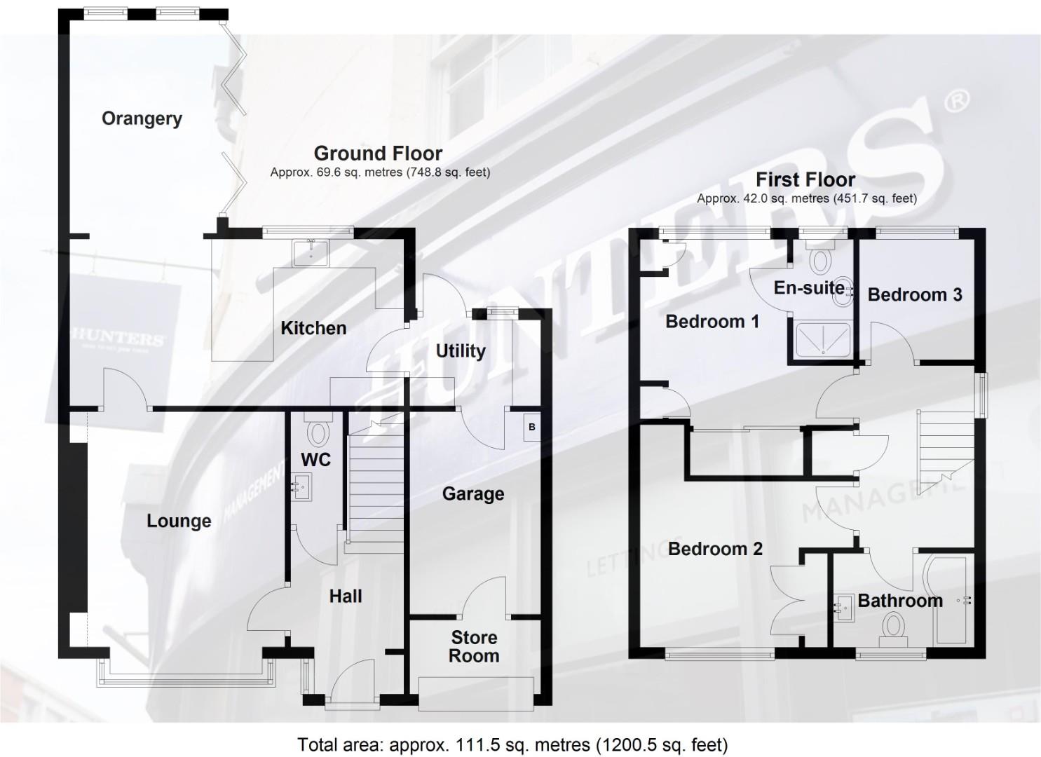 4, Northumberland Close, Darwen floorplan