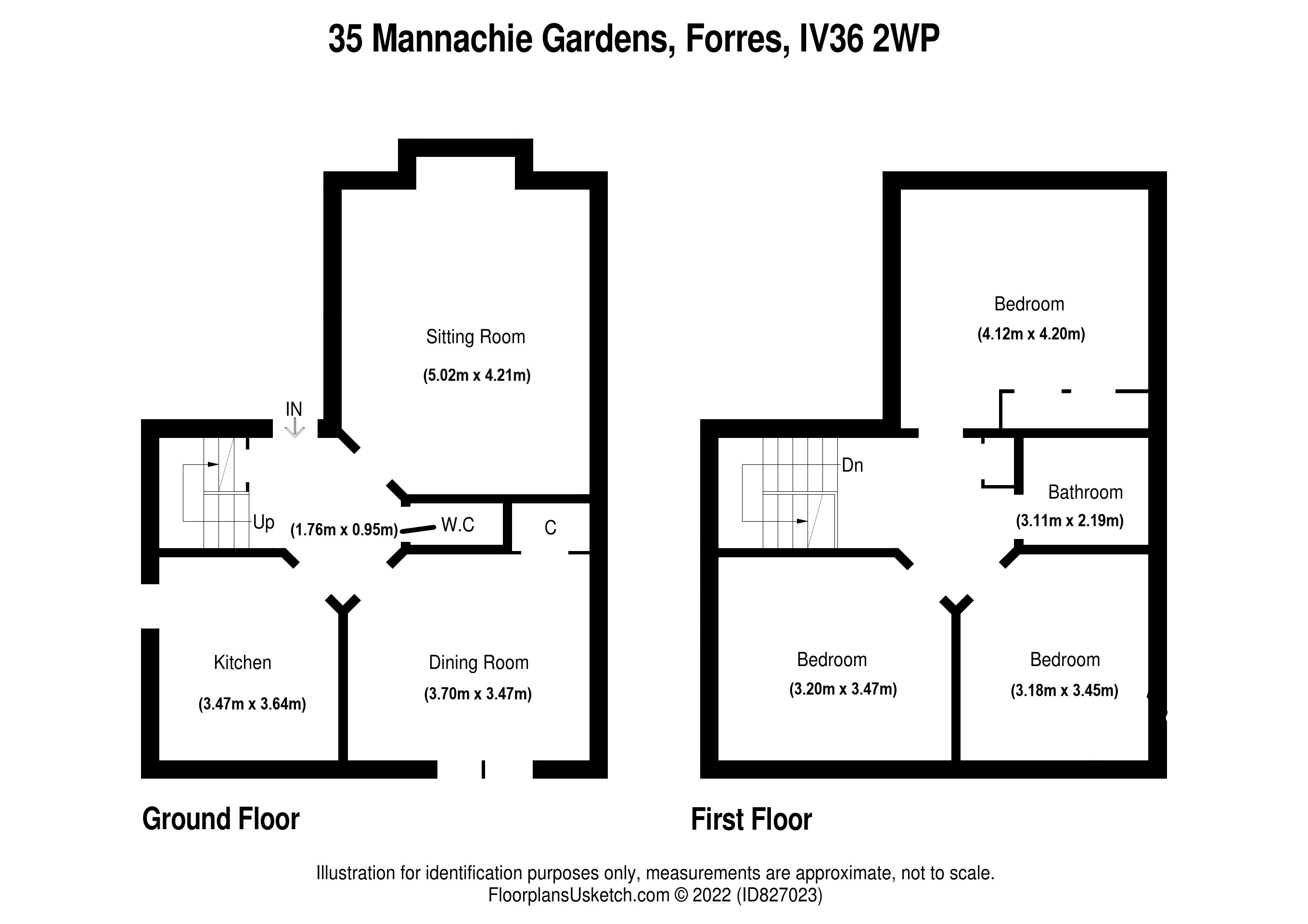 Mannachie Gardens, Forres IV36, 3 bedroom detached house for sale