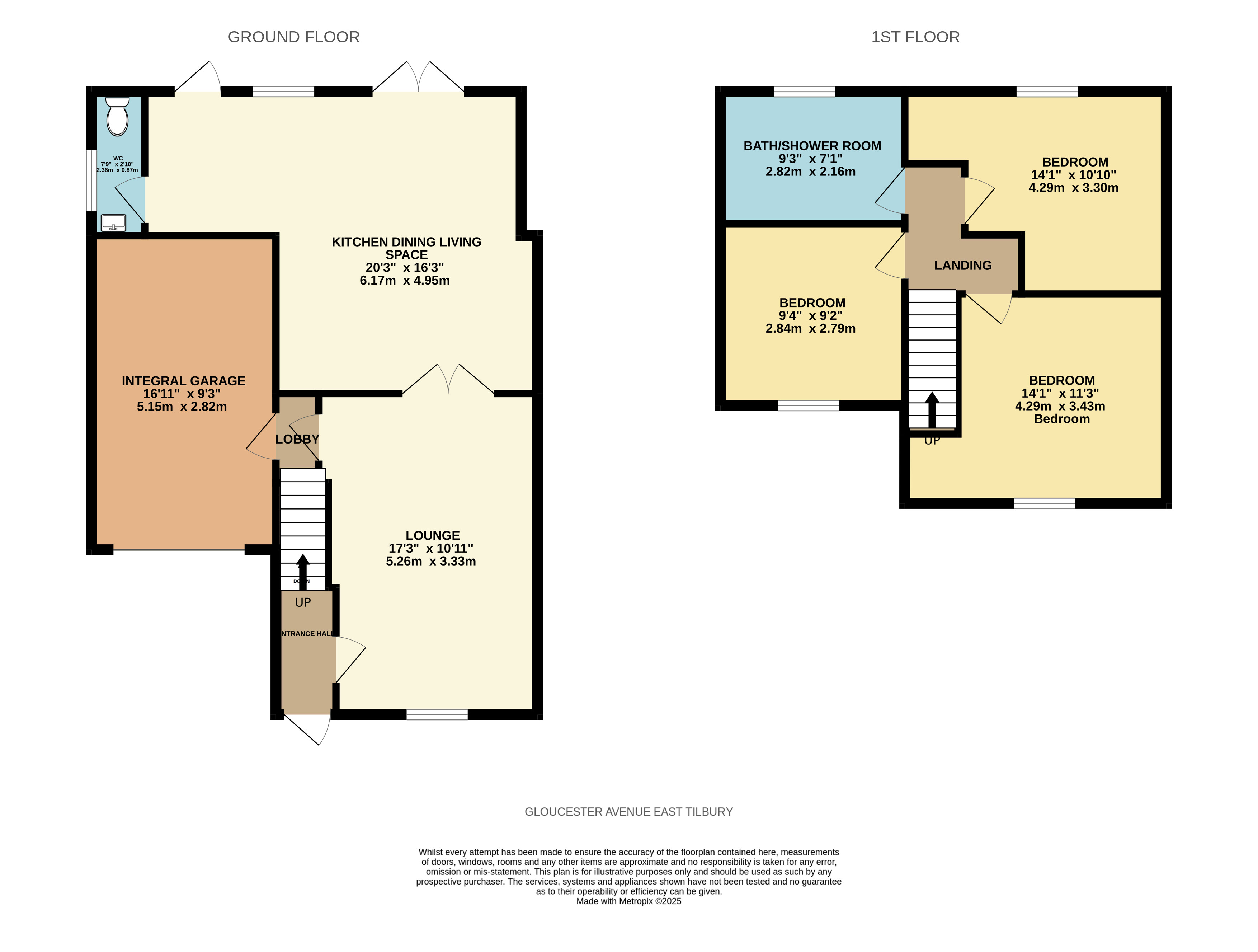 9, Gloucester Avenue, East Tilbury floorplan
