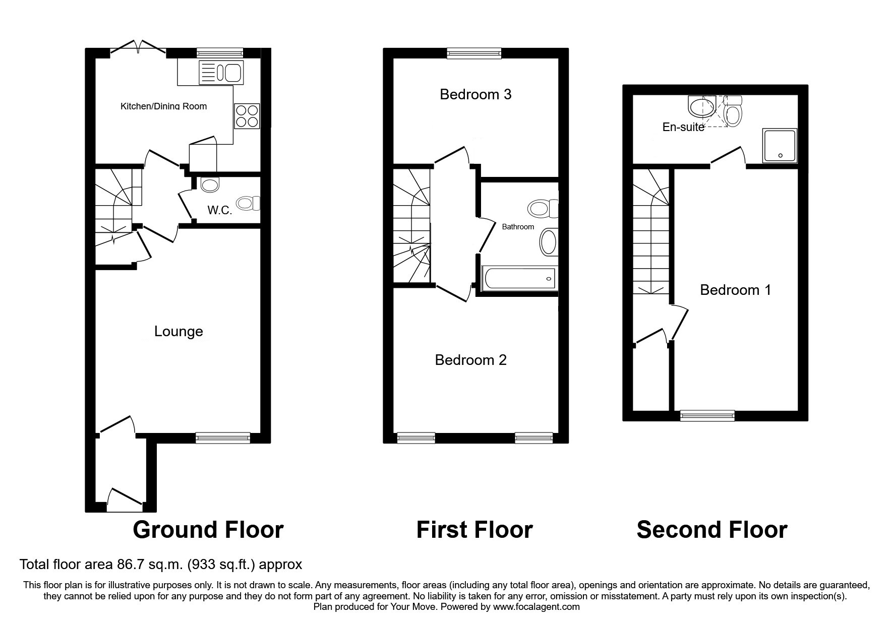 Slater Way, Ilkeston DE7, 3 bedroom terraced house for sale 61700556