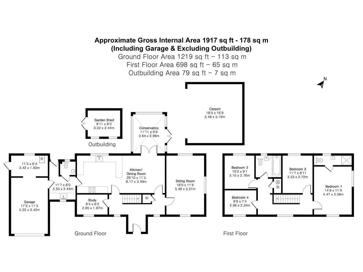 Meadow View, Landulph, Saltash floorplan