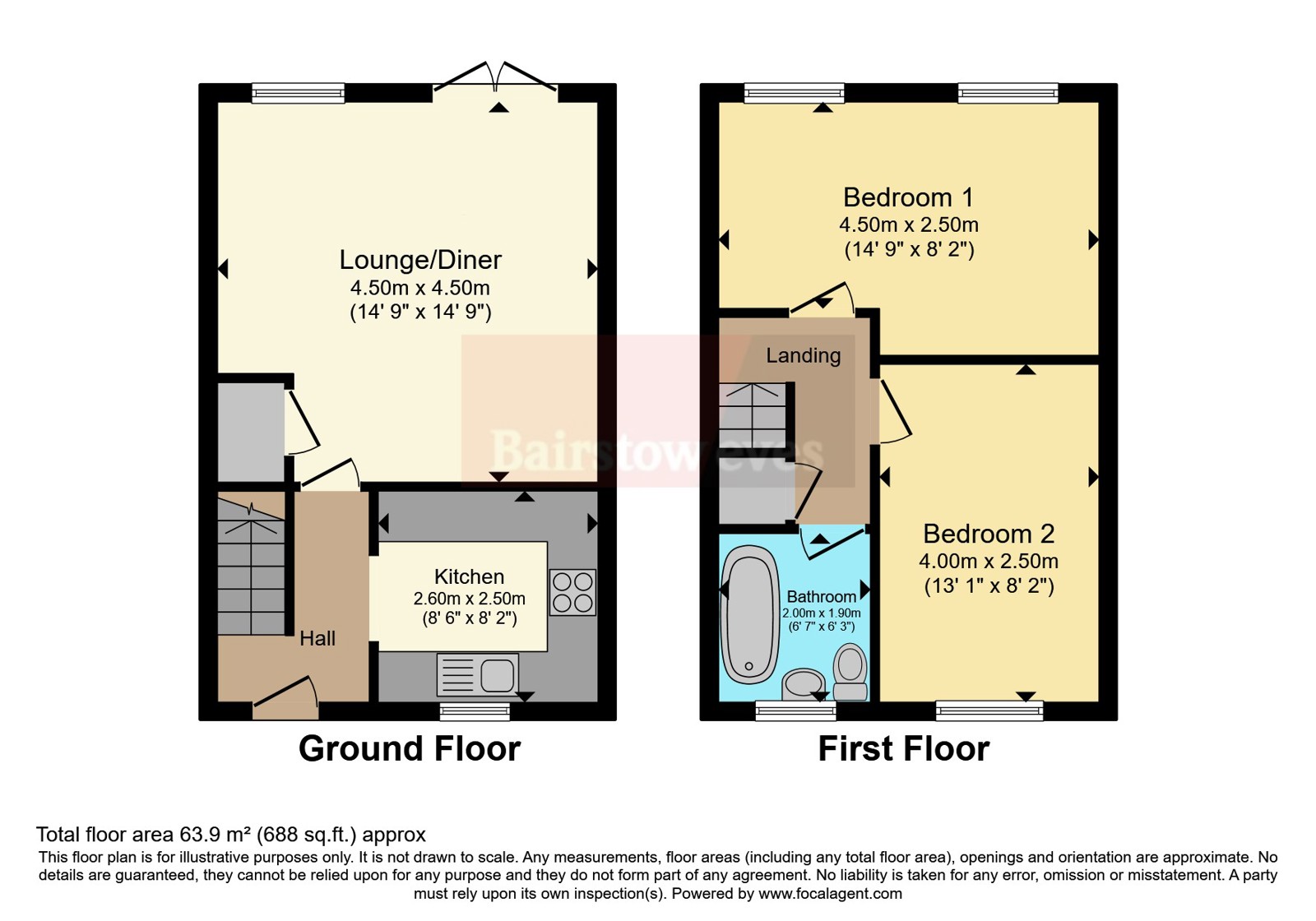 3, Whitethorn Close, Cannock floorplan