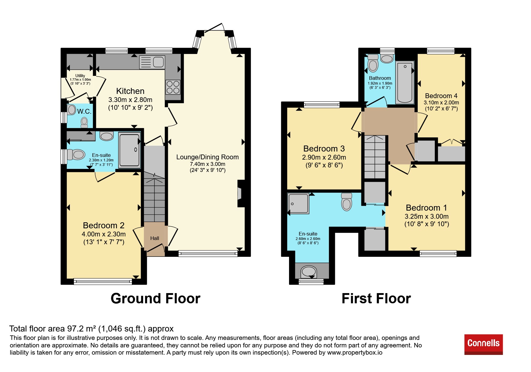 74, Moor Furlong, Slough floorplan