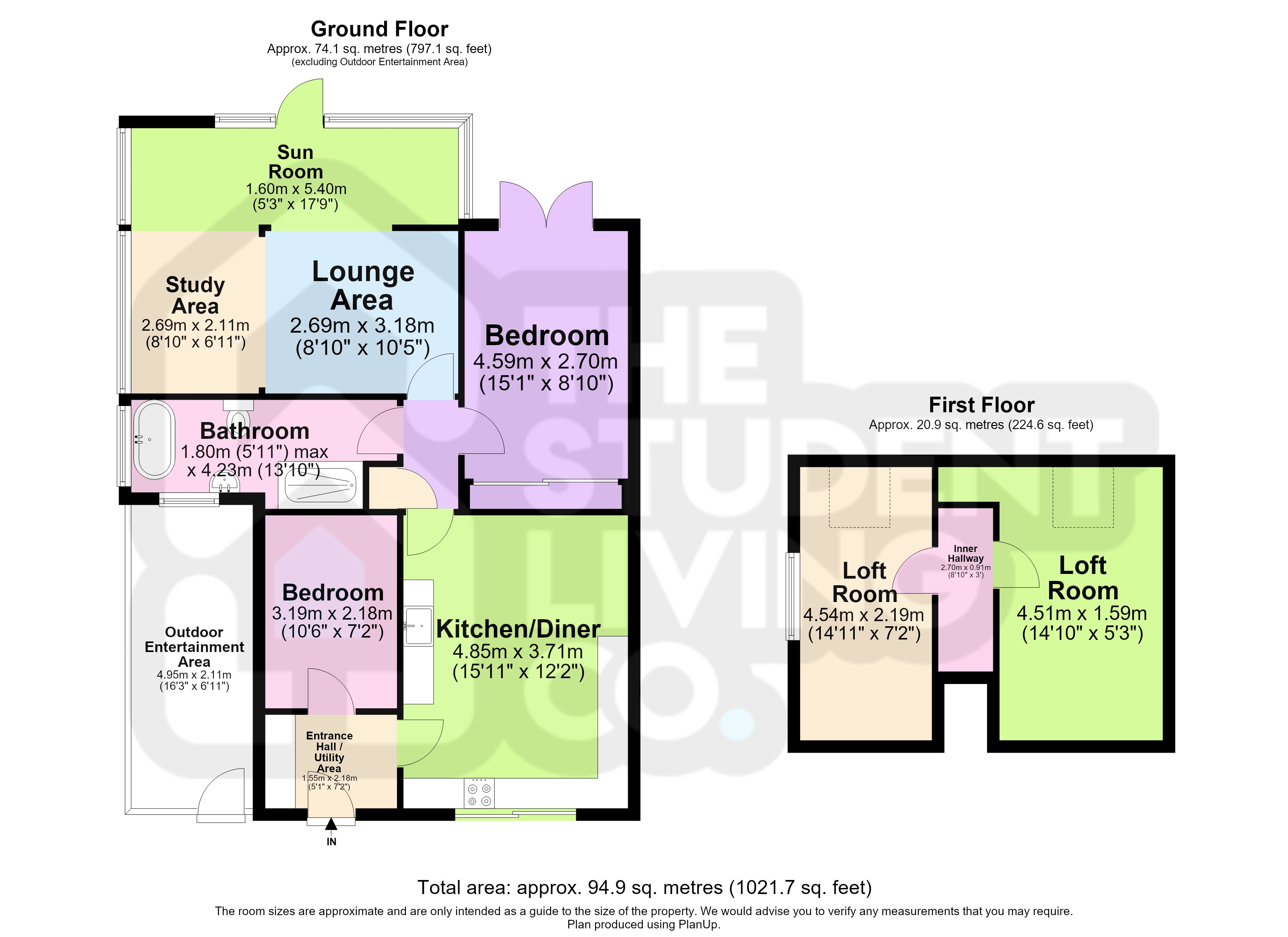 29, Sisley Avenue, Nottingham floorplan
