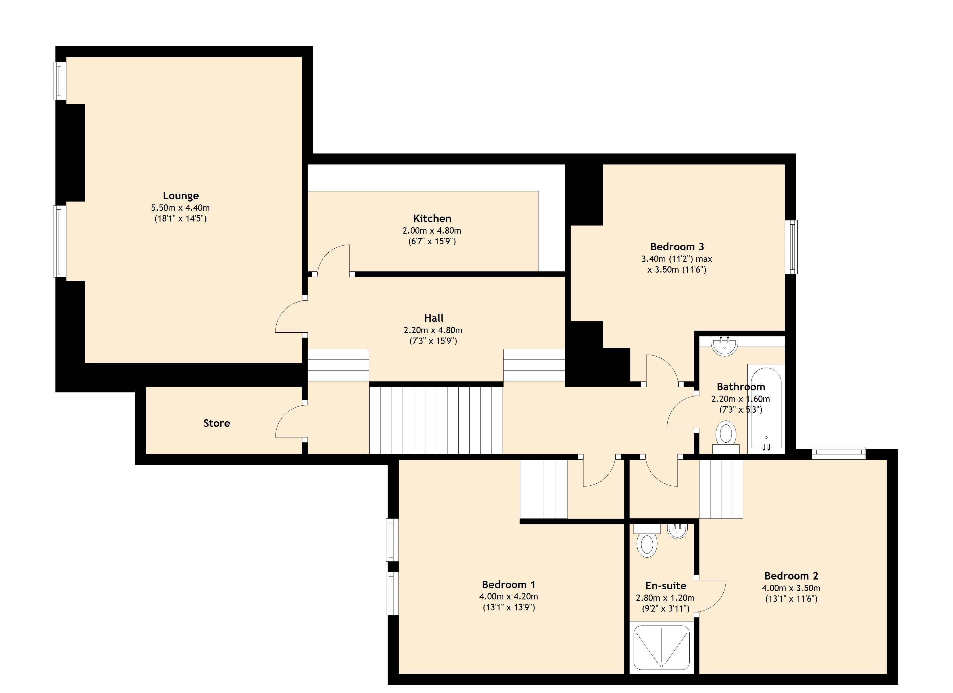 3 Bedrooms Flat for sale in Joppa Road, Portobello, Edinburgh EH15