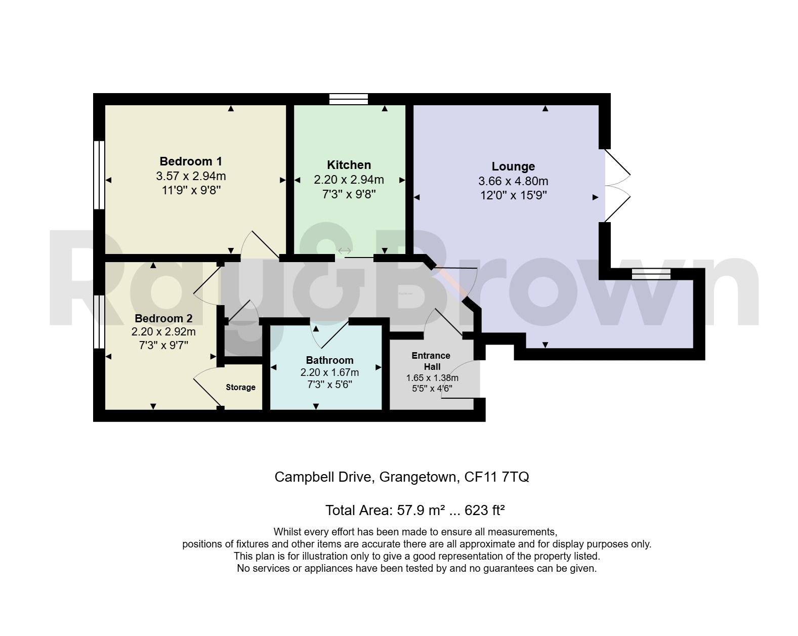 130 Campbell Drive, Cardiff floorplan