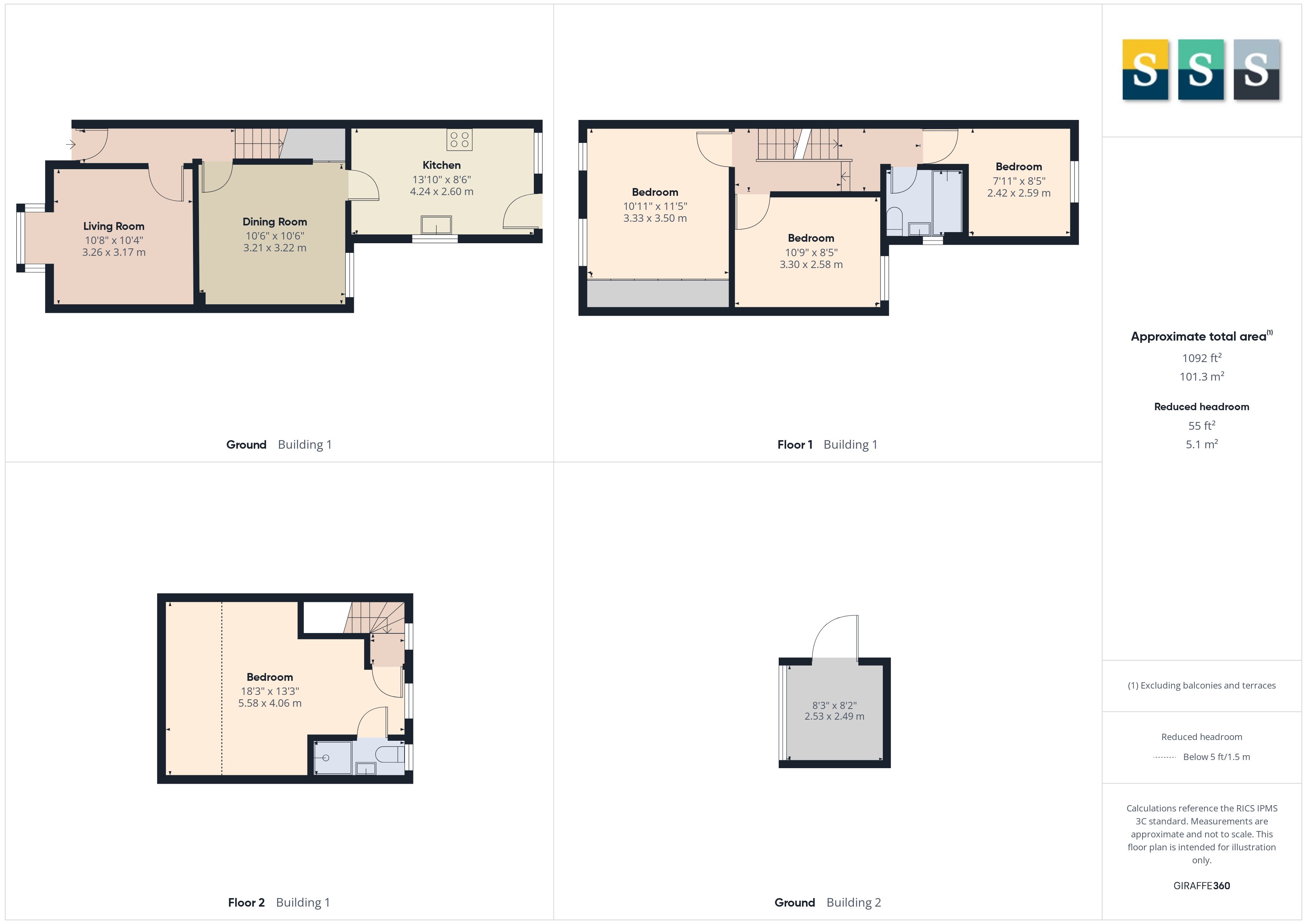 4, South Road, Surrey floorplan
