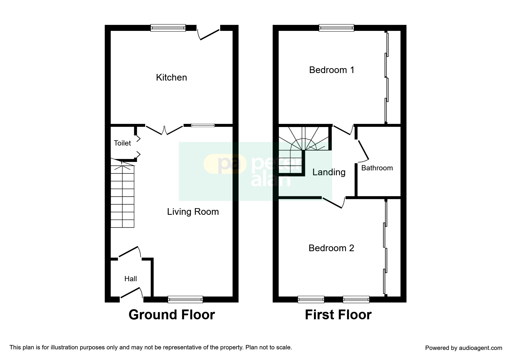 2 Bedrooms Terraced house for sale in Victoria Street, Merthyr Vale, Merthyr Tydfil CF48