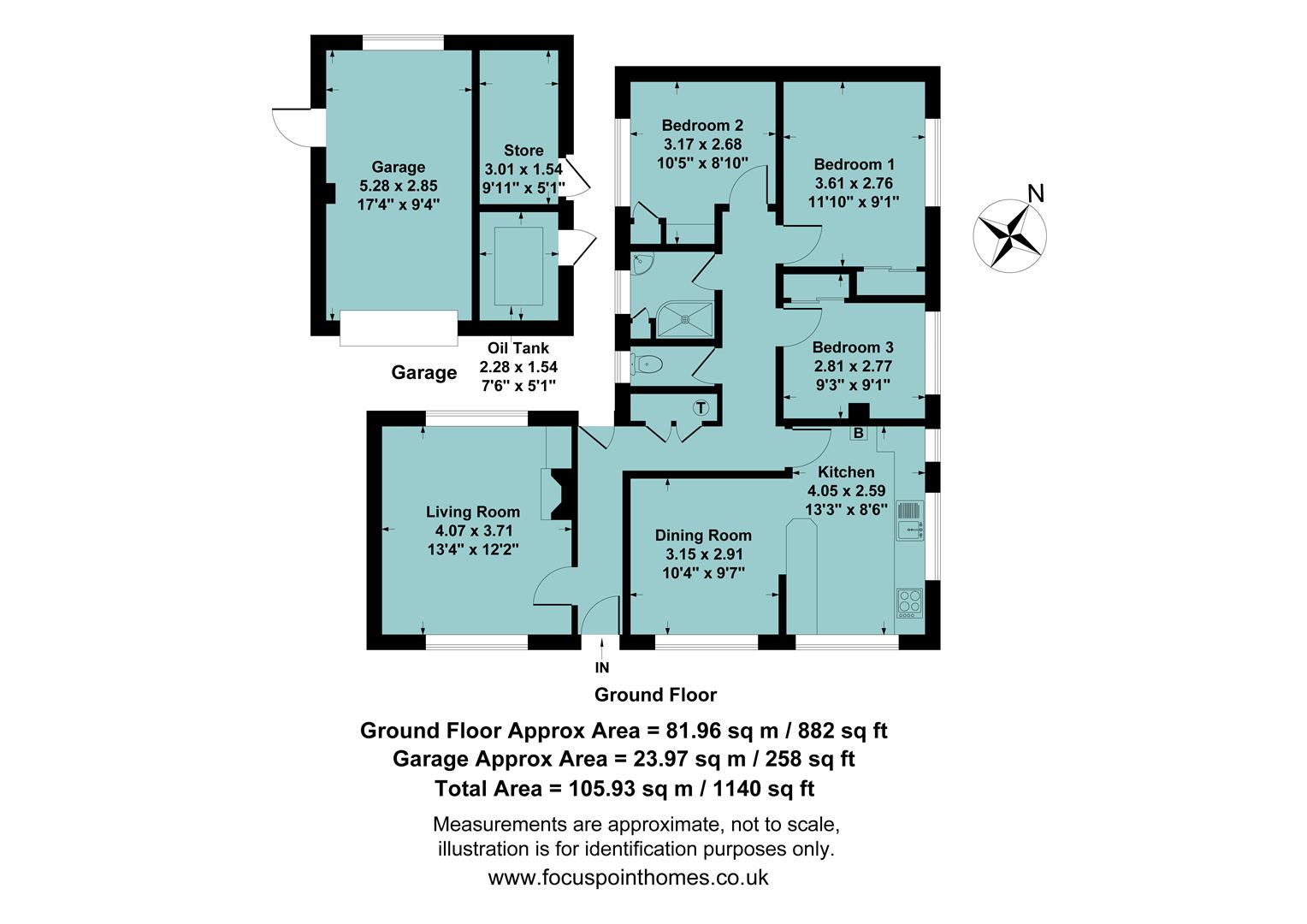 Mandalay, Main Street, Great Bourton floorplan