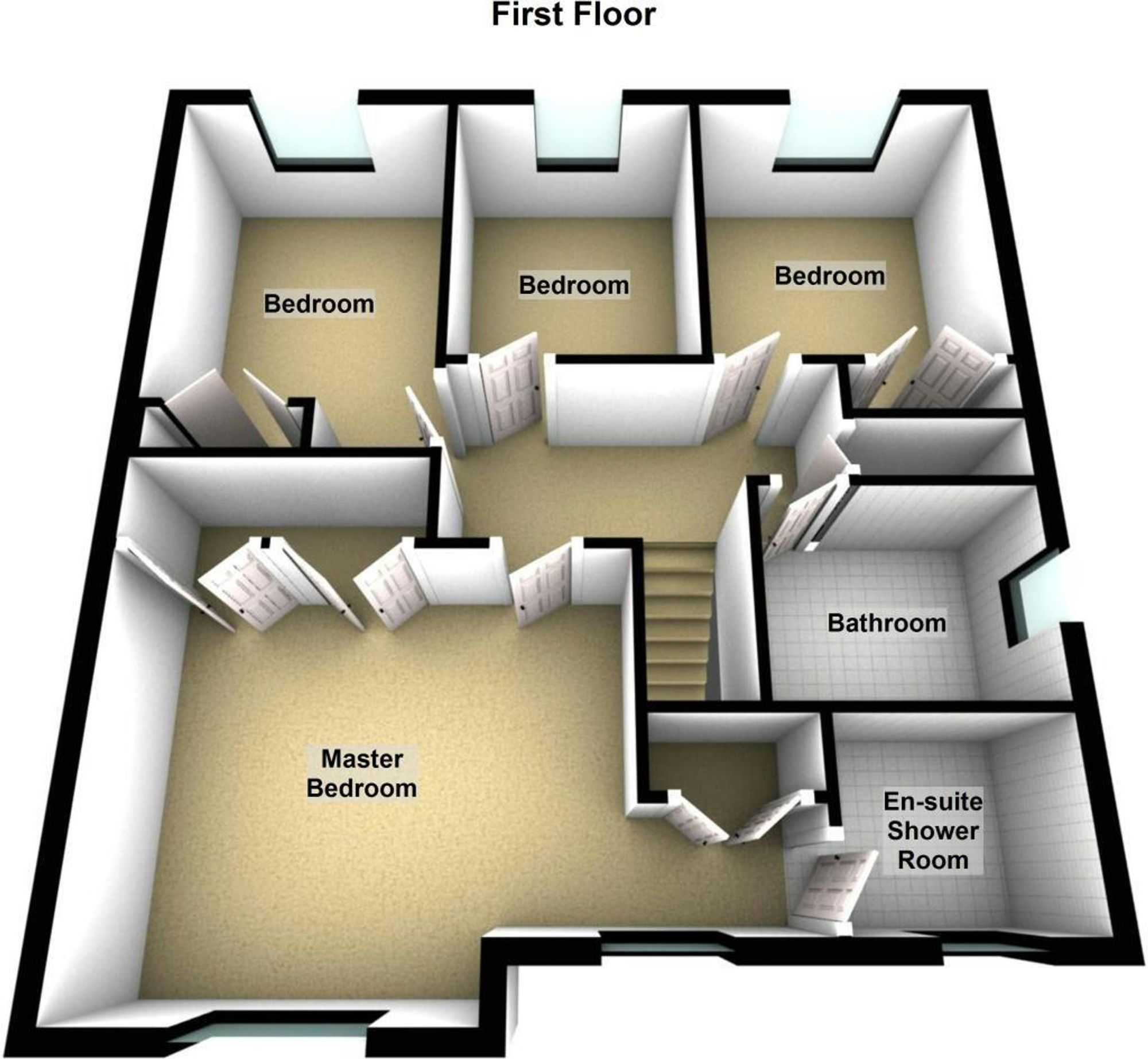 21 Coombe Drive, Nuneaton floorplan