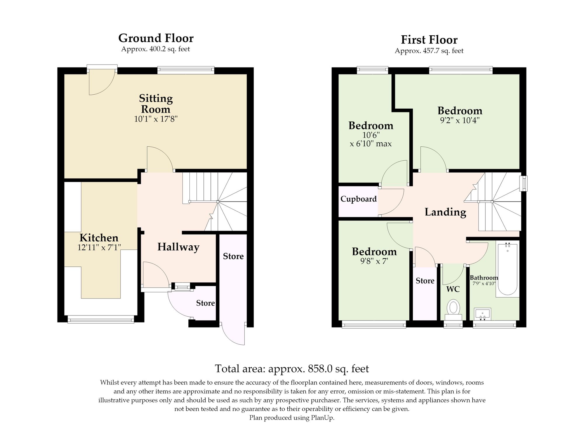 18, Swafield Street, Norfolk floorplan