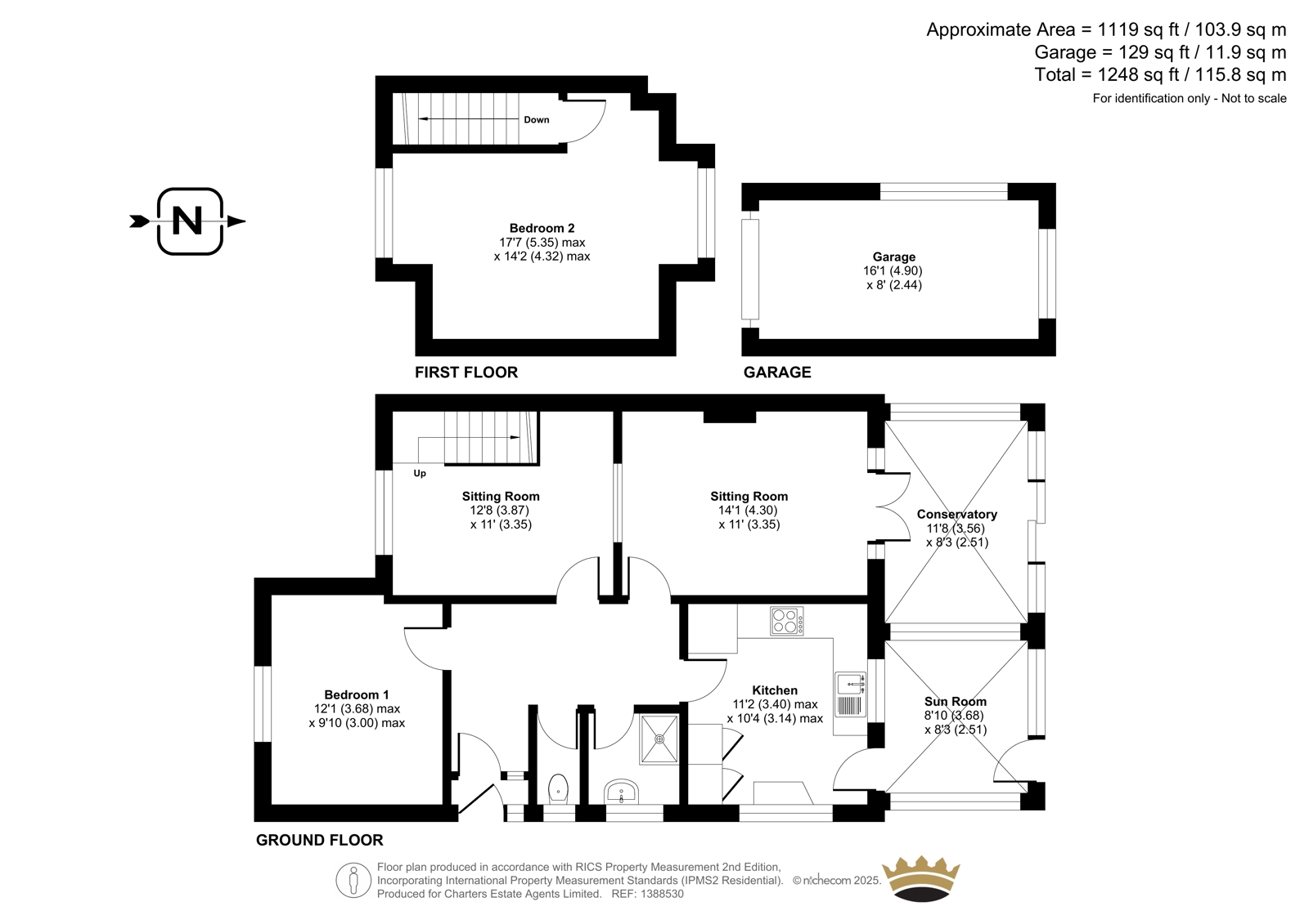 23, Forest Close, Southampton floorplan