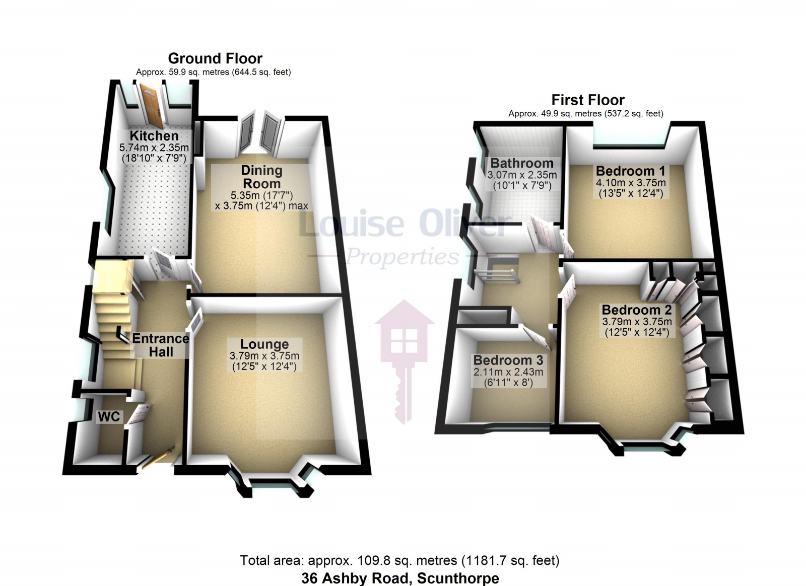 Ashby Road, Scunthorpe DN16, 3 bedroom semidetached house for sale